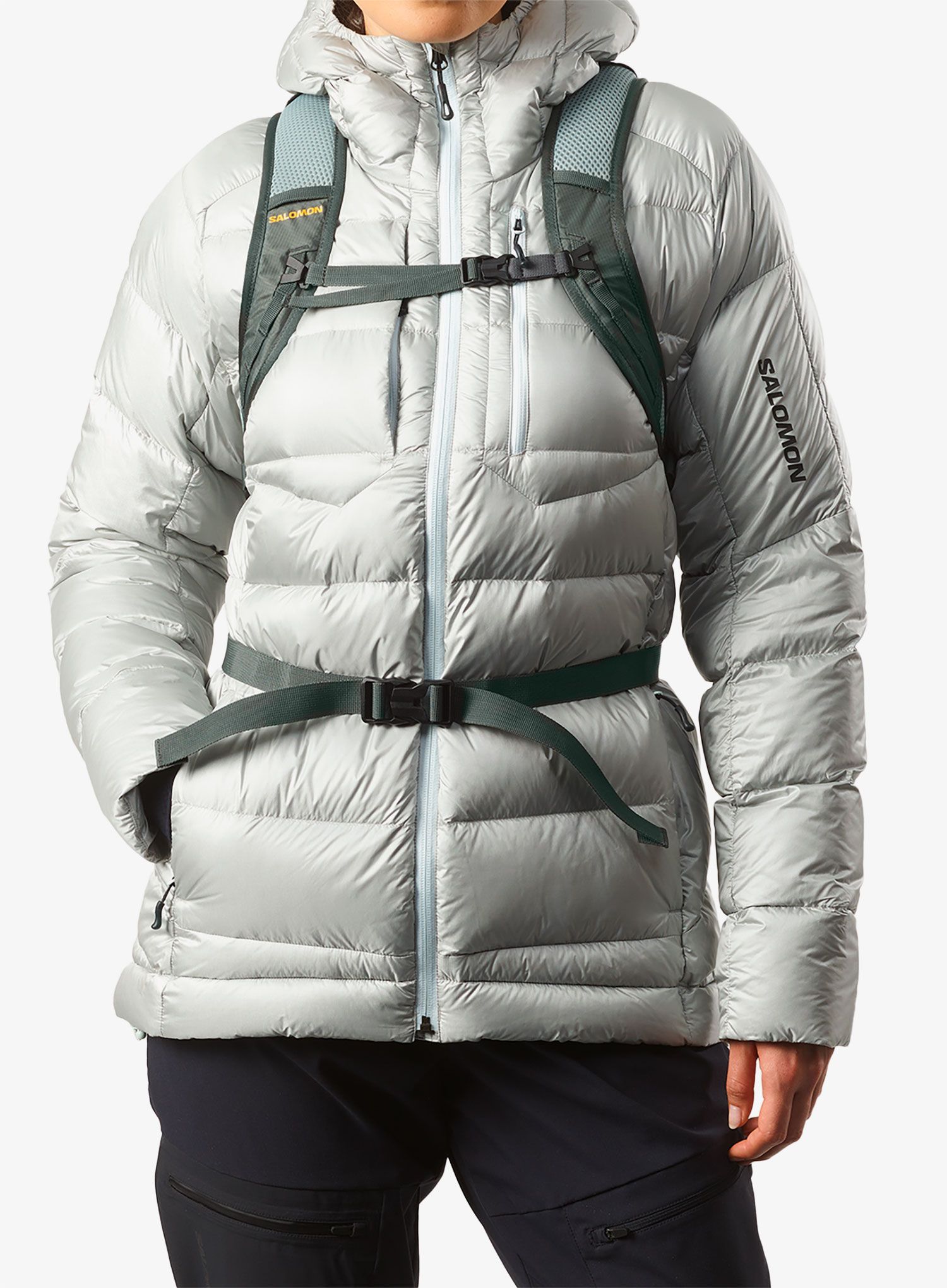 Turistický batoh Salomon Trailblazer 10 - urban chic/green milieu
