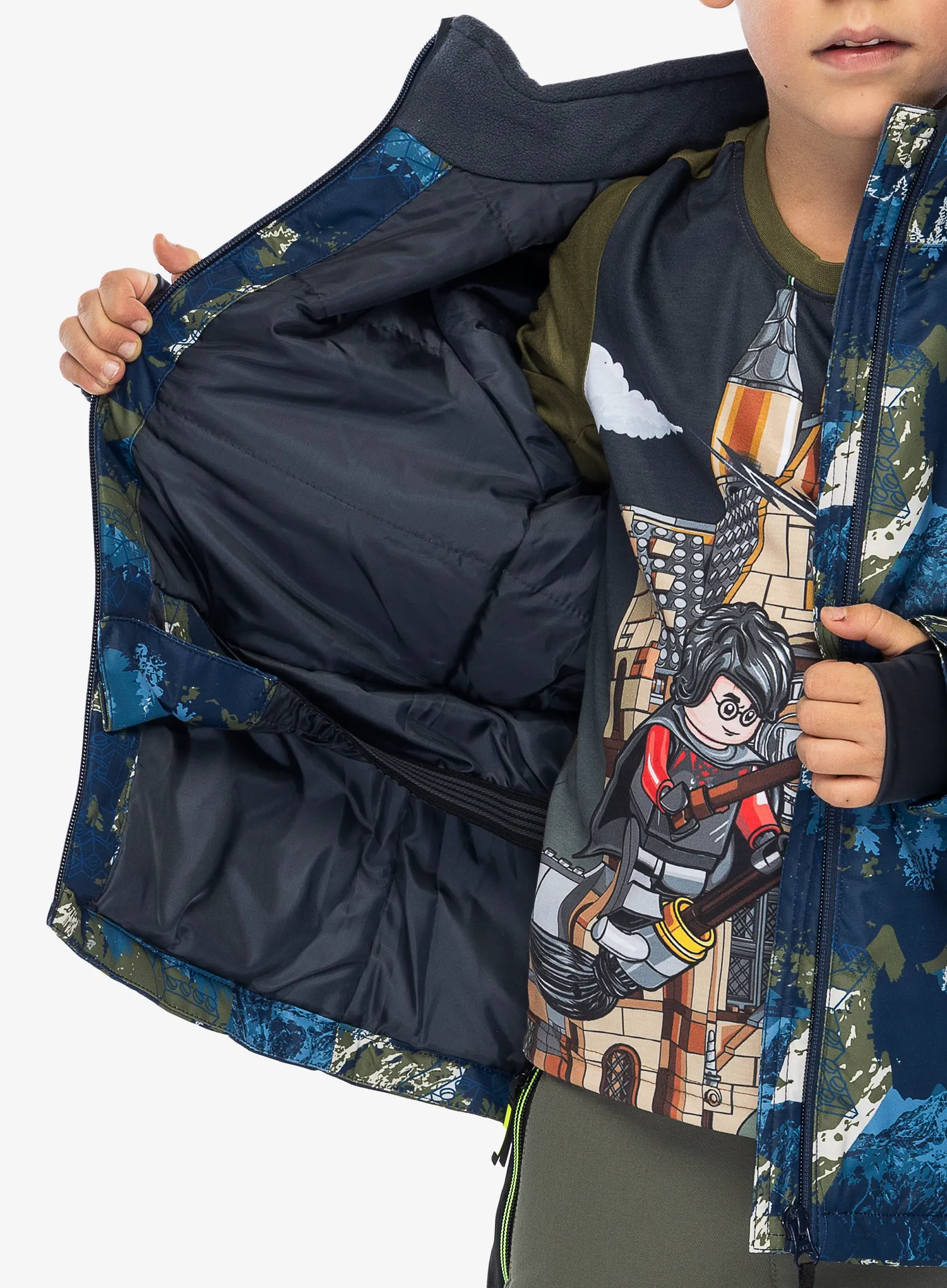 Dětská bunda LEGO Jad 710 - dark navy