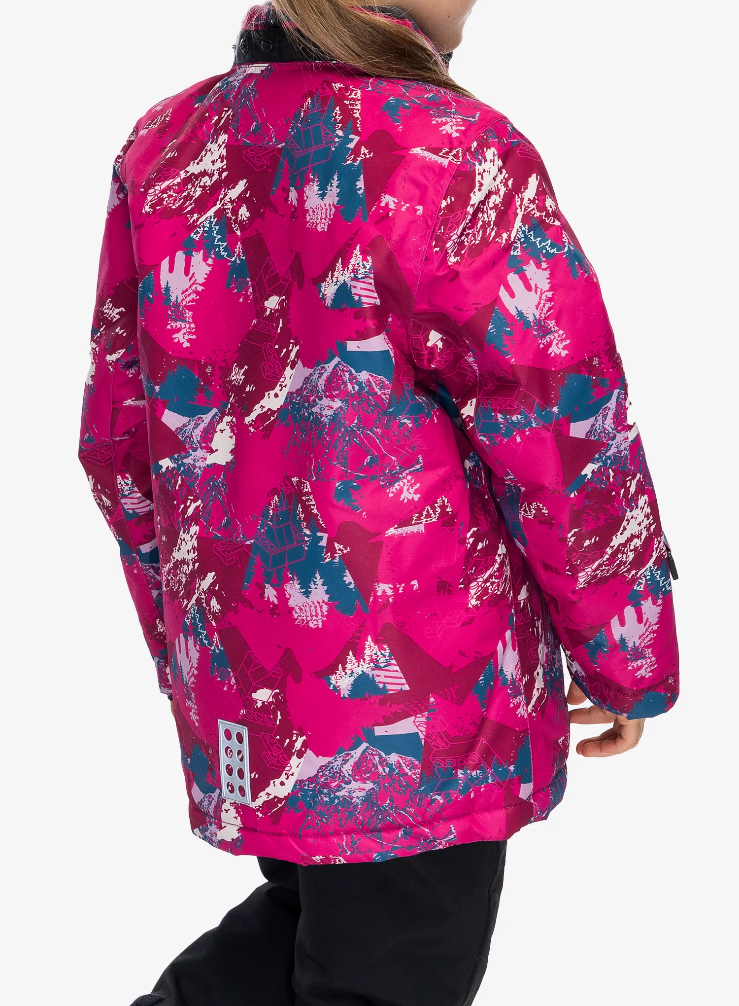 Dětská bunda LEGO Jad 710 - dark pink