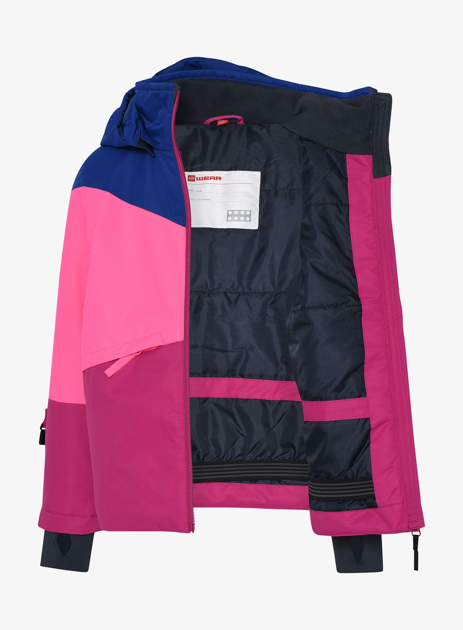 Dětská bunda LEGO Jested 708 - dark pink