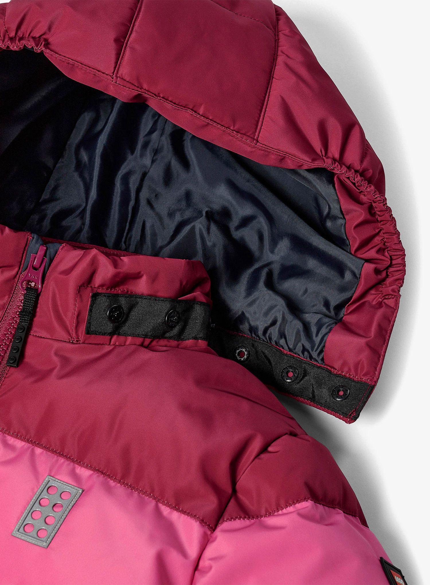 Dětská bunda LEGO Jipe 705 - dark red
