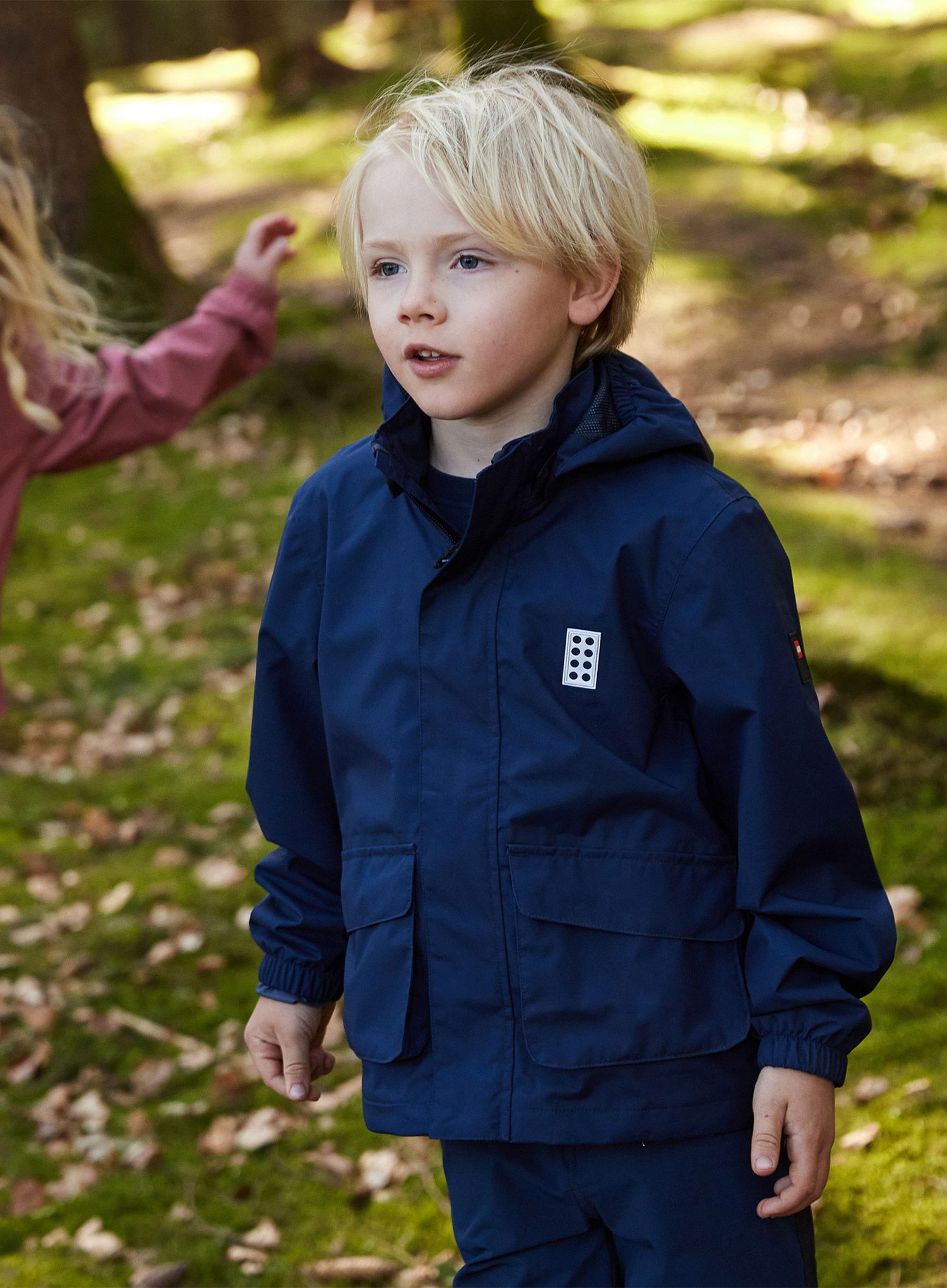 Dětská bunda LEGO LW Jad 203 - dark navy