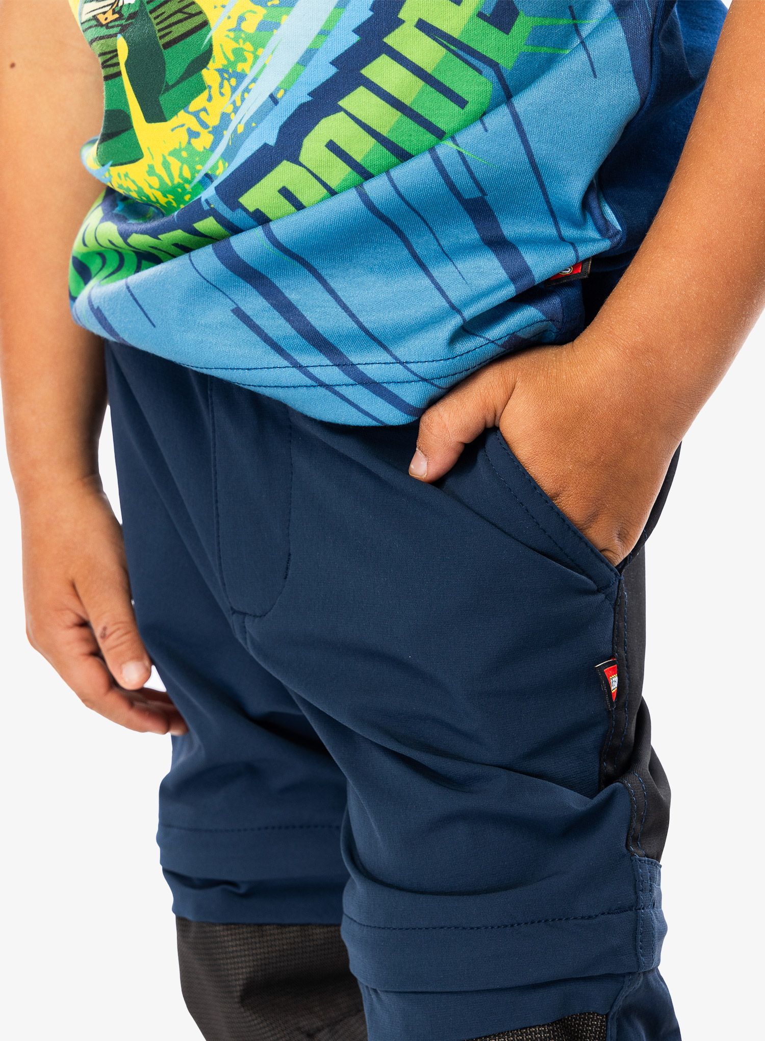 Dětské kalhoty LEGO LW Payton 104 - dark navy