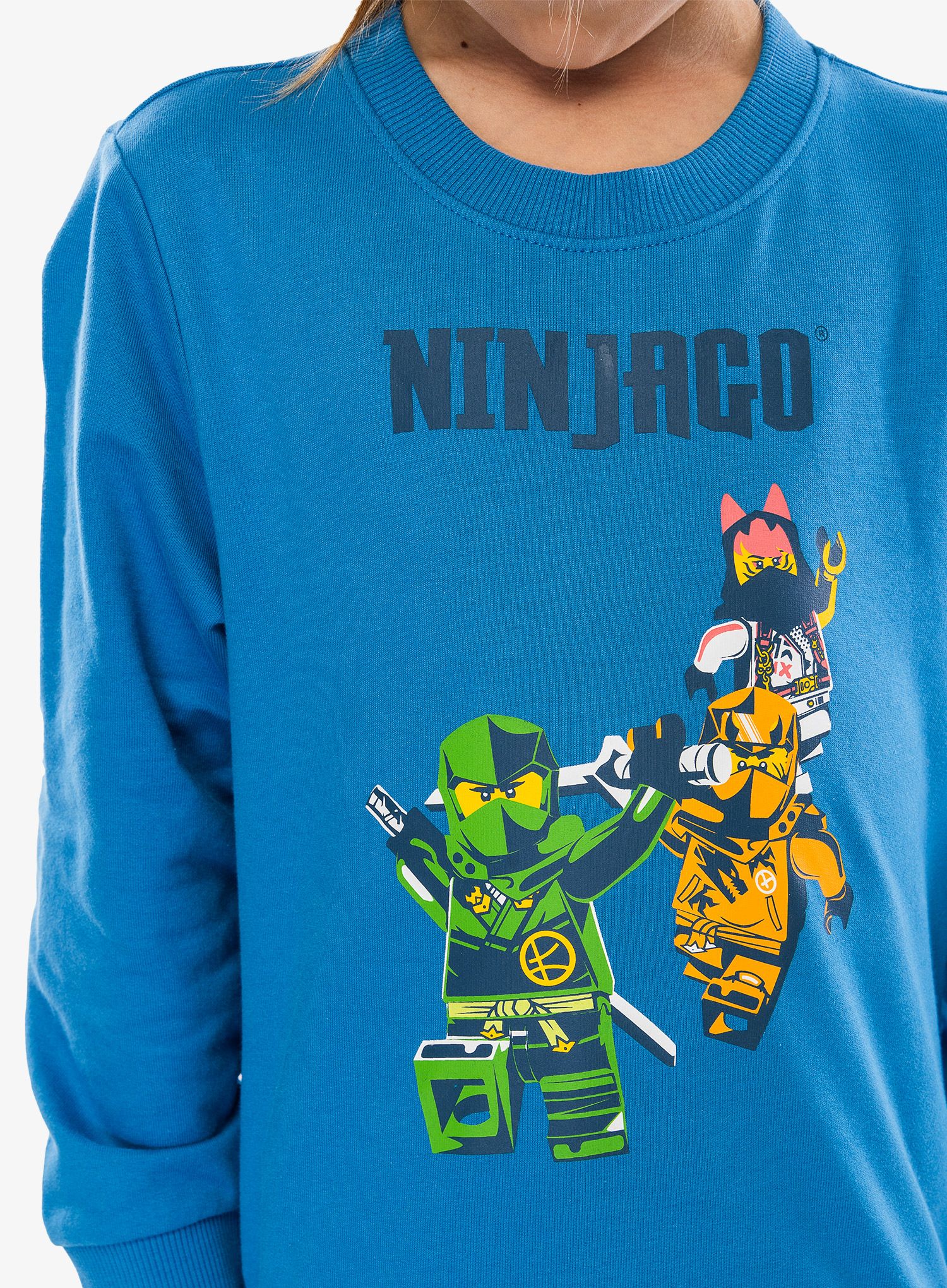 Dětská mikina LEGO LW Scout 300 - middle blue