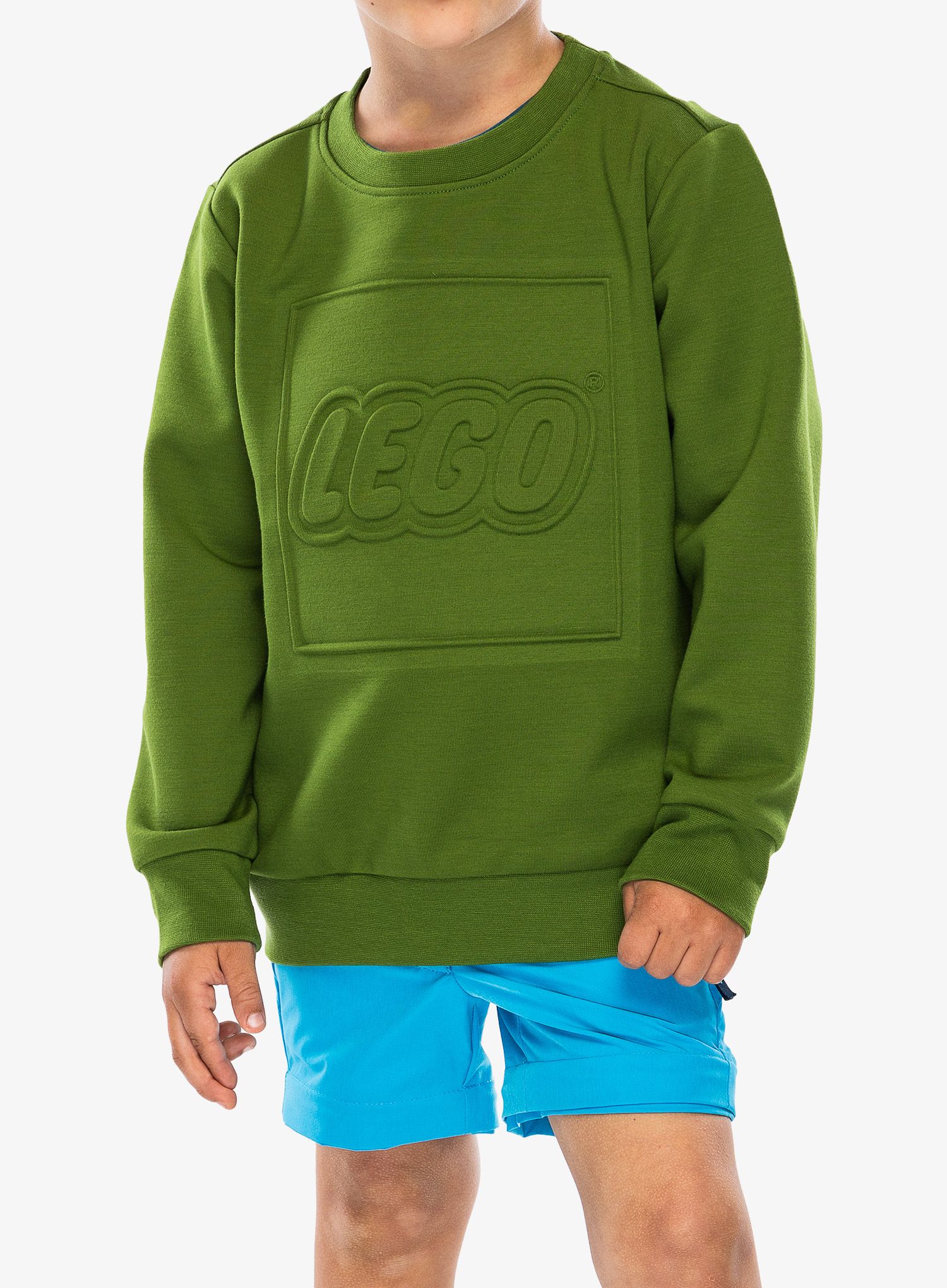 Dětská mikina LEGO LW Sky 100 - twist of lime