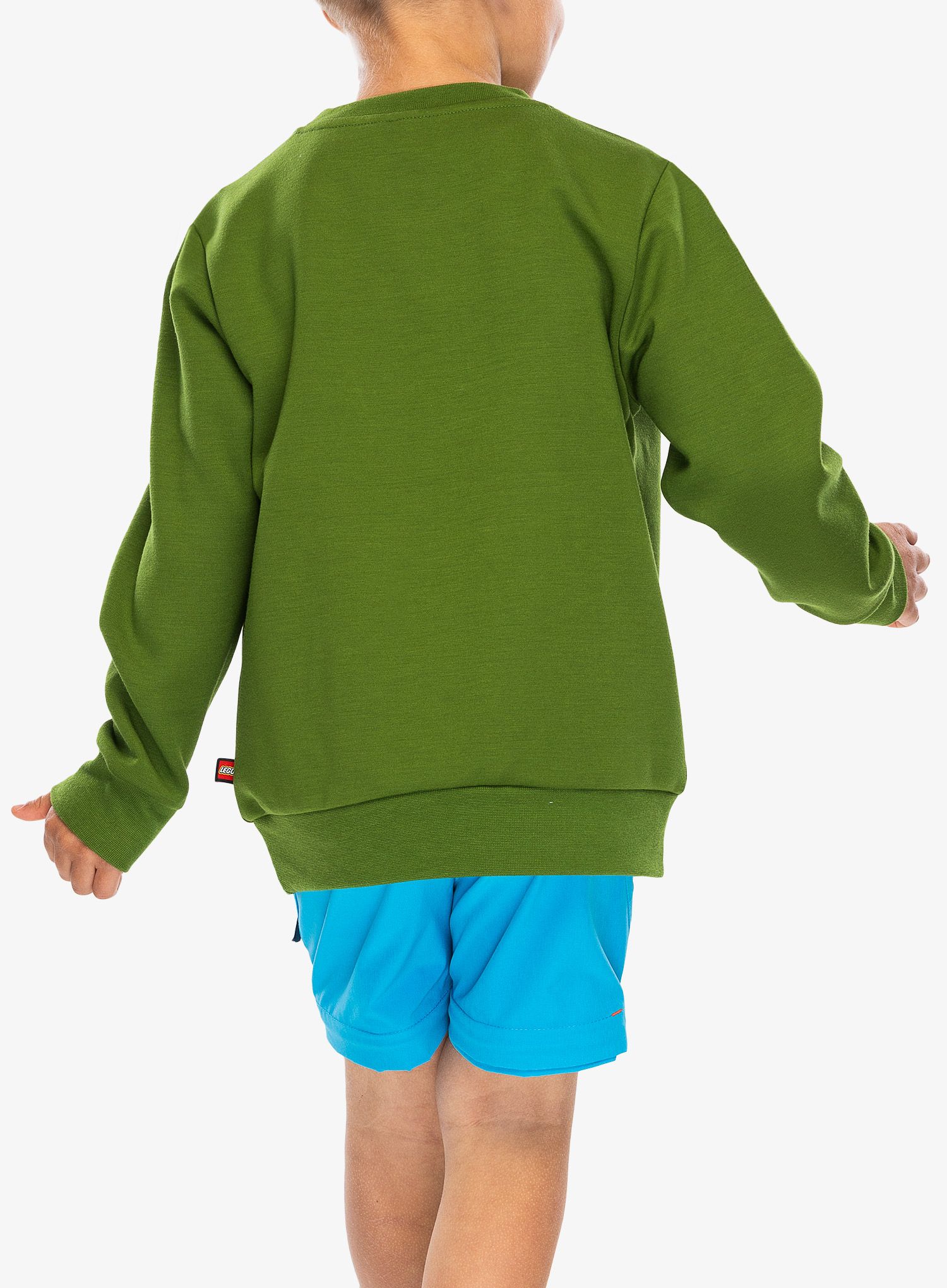 Dětská mikina LEGO LW Sky 100 - twist of lime