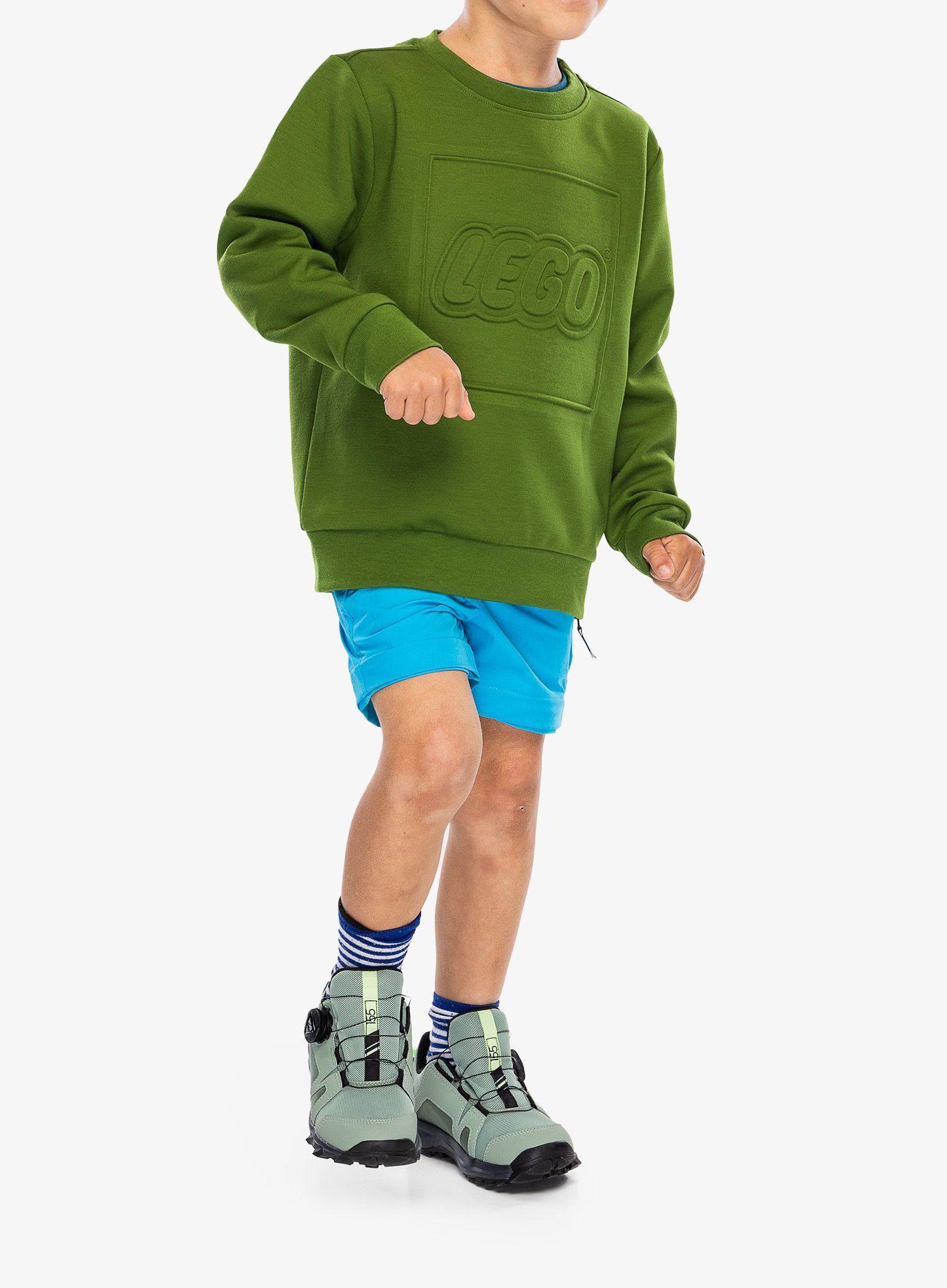 Dětská mikina LEGO LW Sky 100 - twist of lime