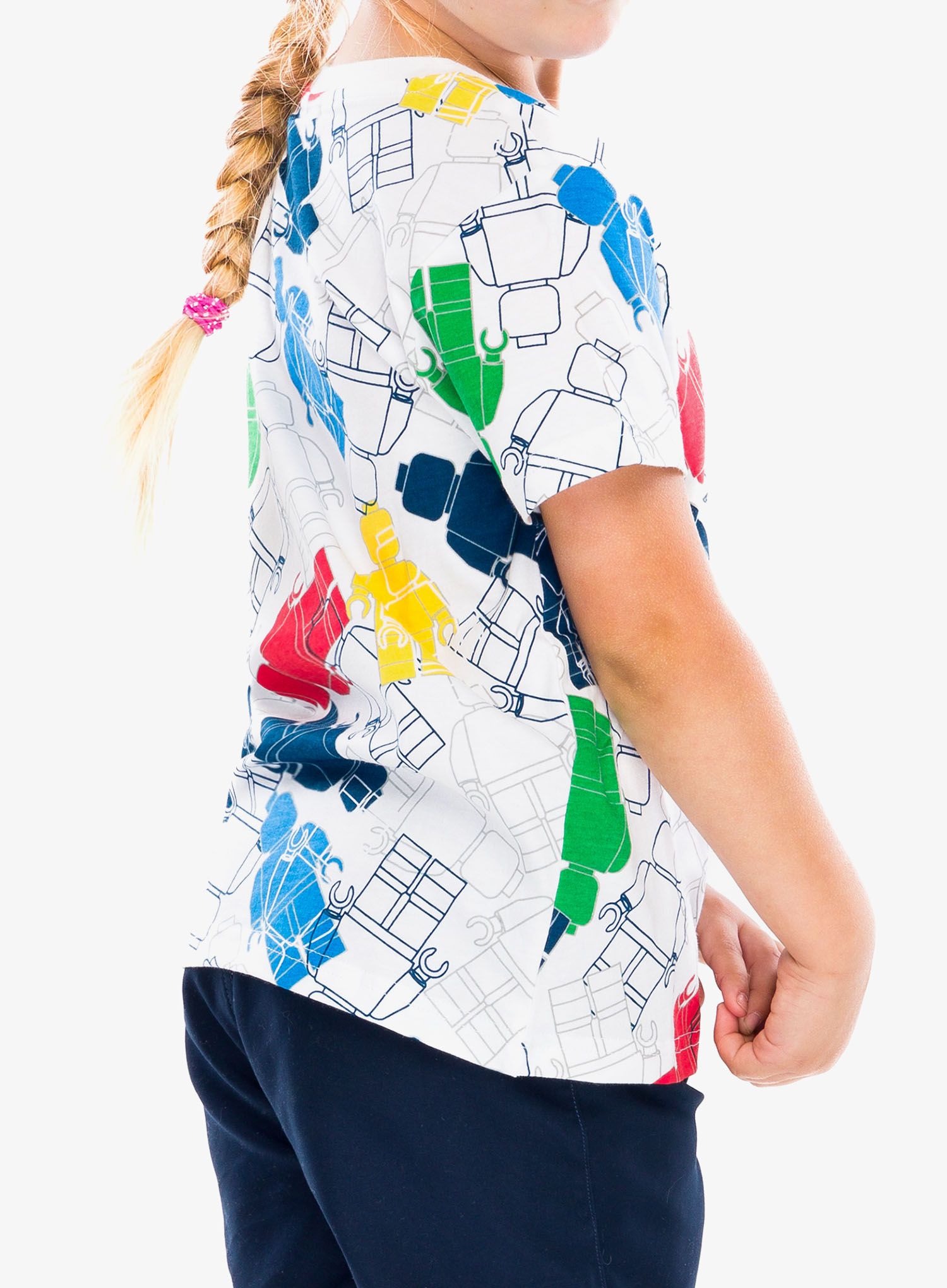Dětské tričko LEGO LW Tano 202 - white