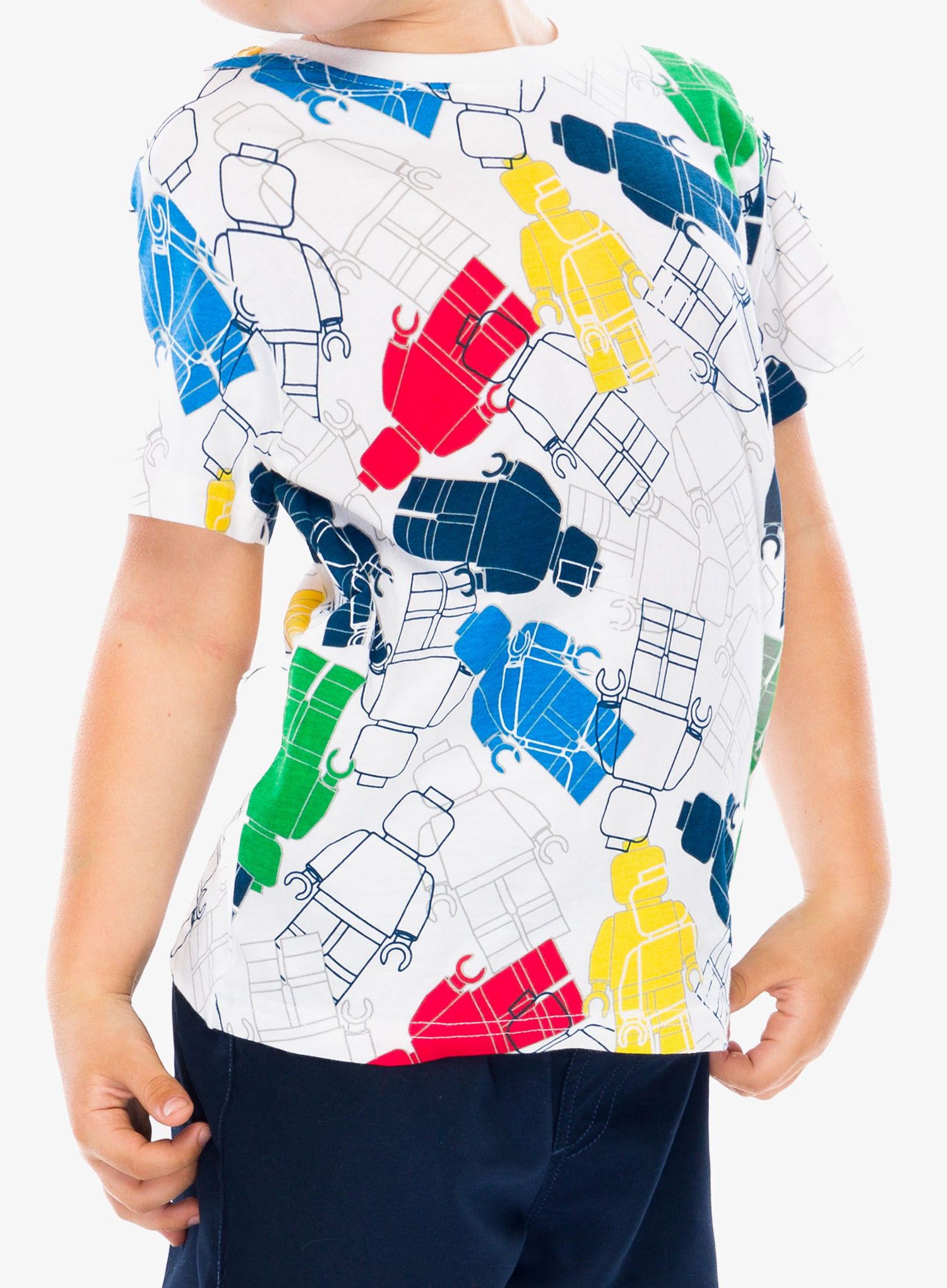 Dětské tričko LEGO LW Tano 202 - white
