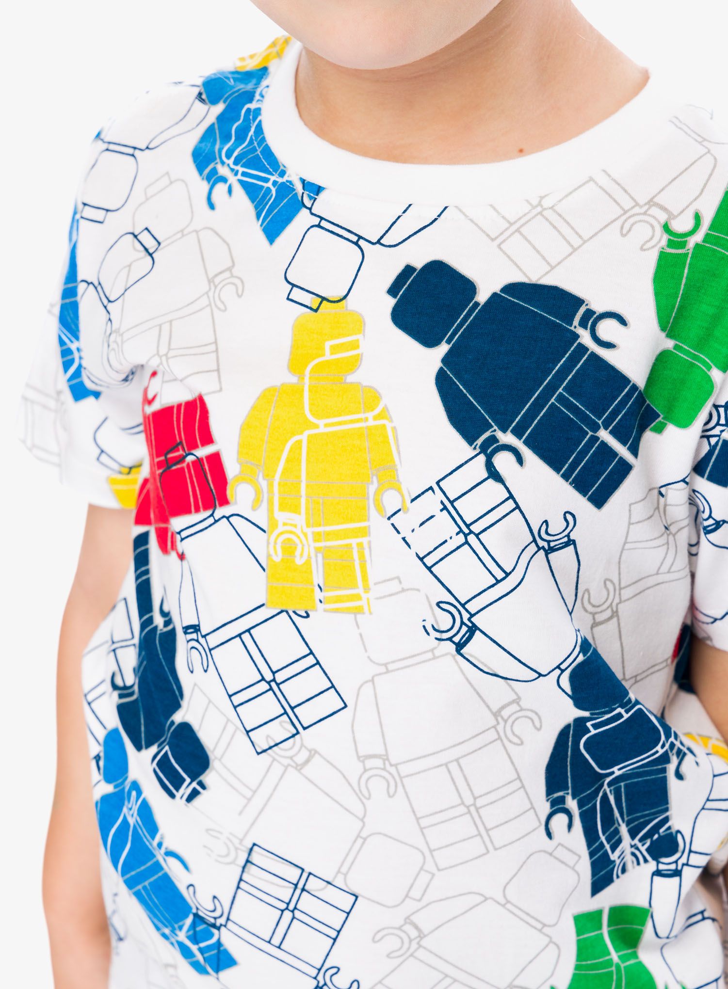 Dětské tričko LEGO LW Tano 202 - white
