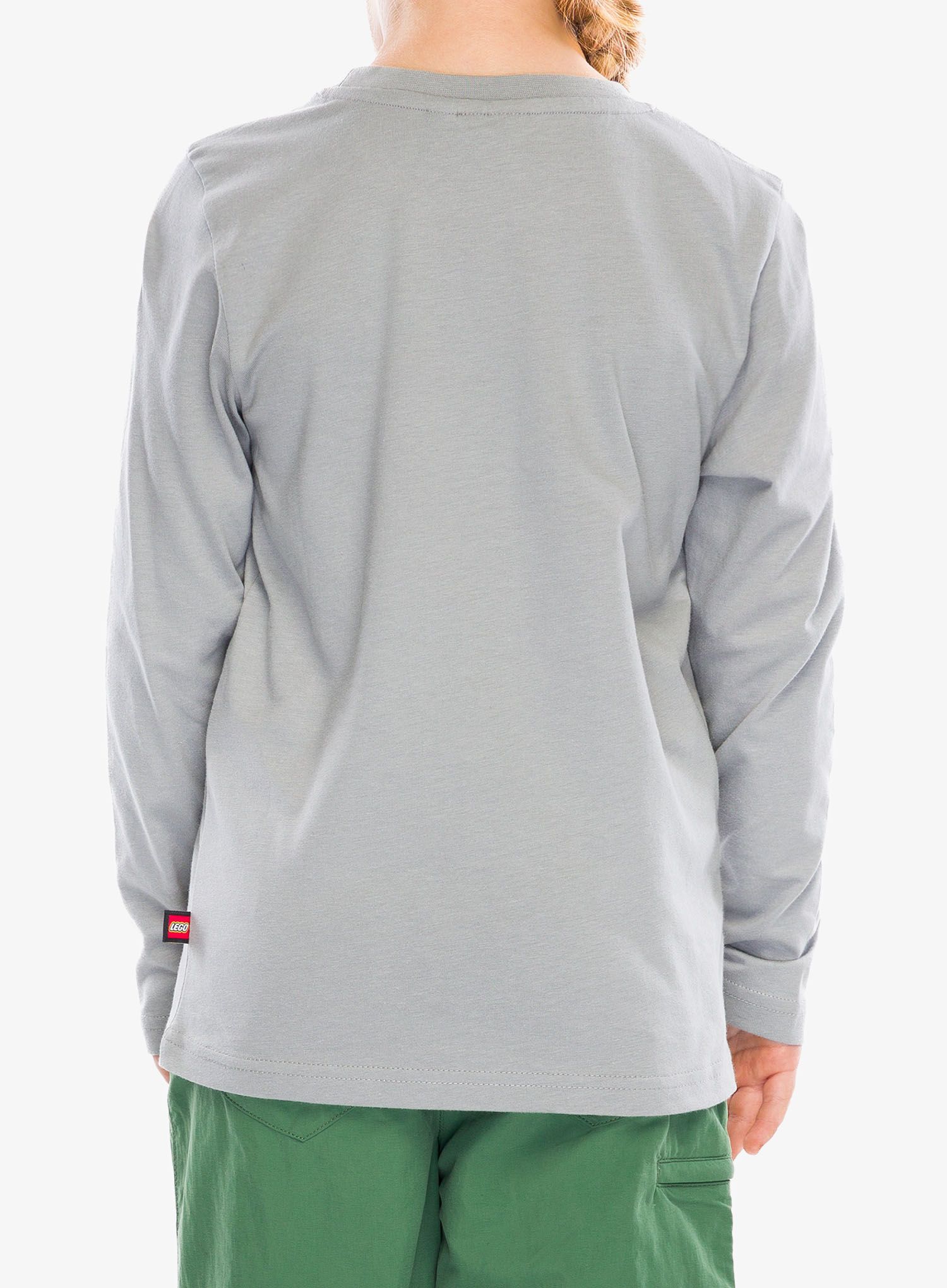 Dětská mikina LEGO LW Tano 203 - light grey