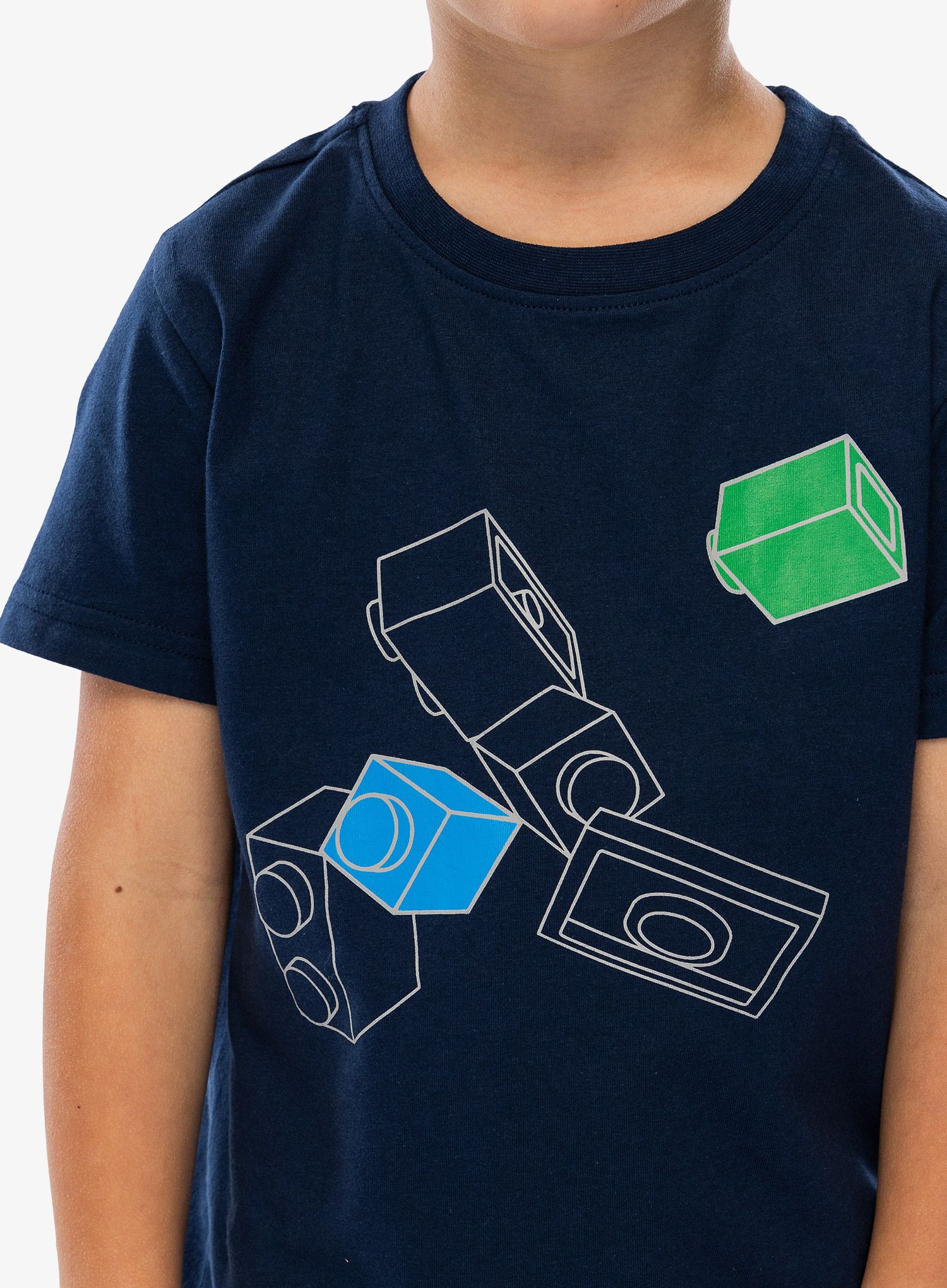Tričko pro děti LEGO LW Tano 204 - dark navy