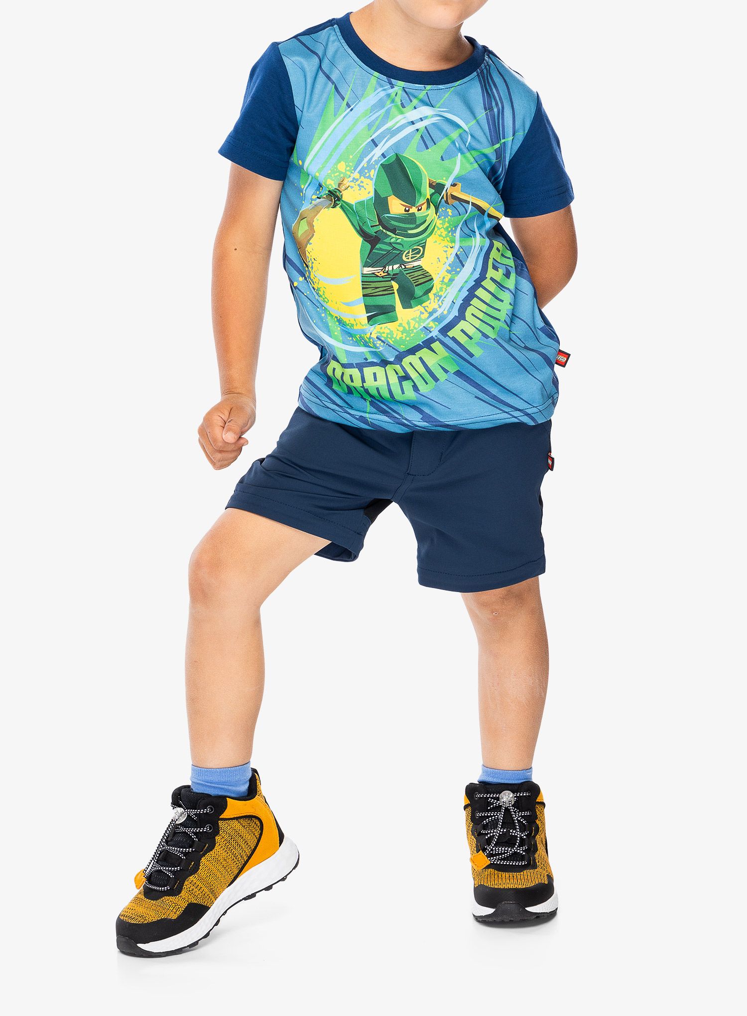 Dětské tričko LEGO LW Tano 206 - dark blue