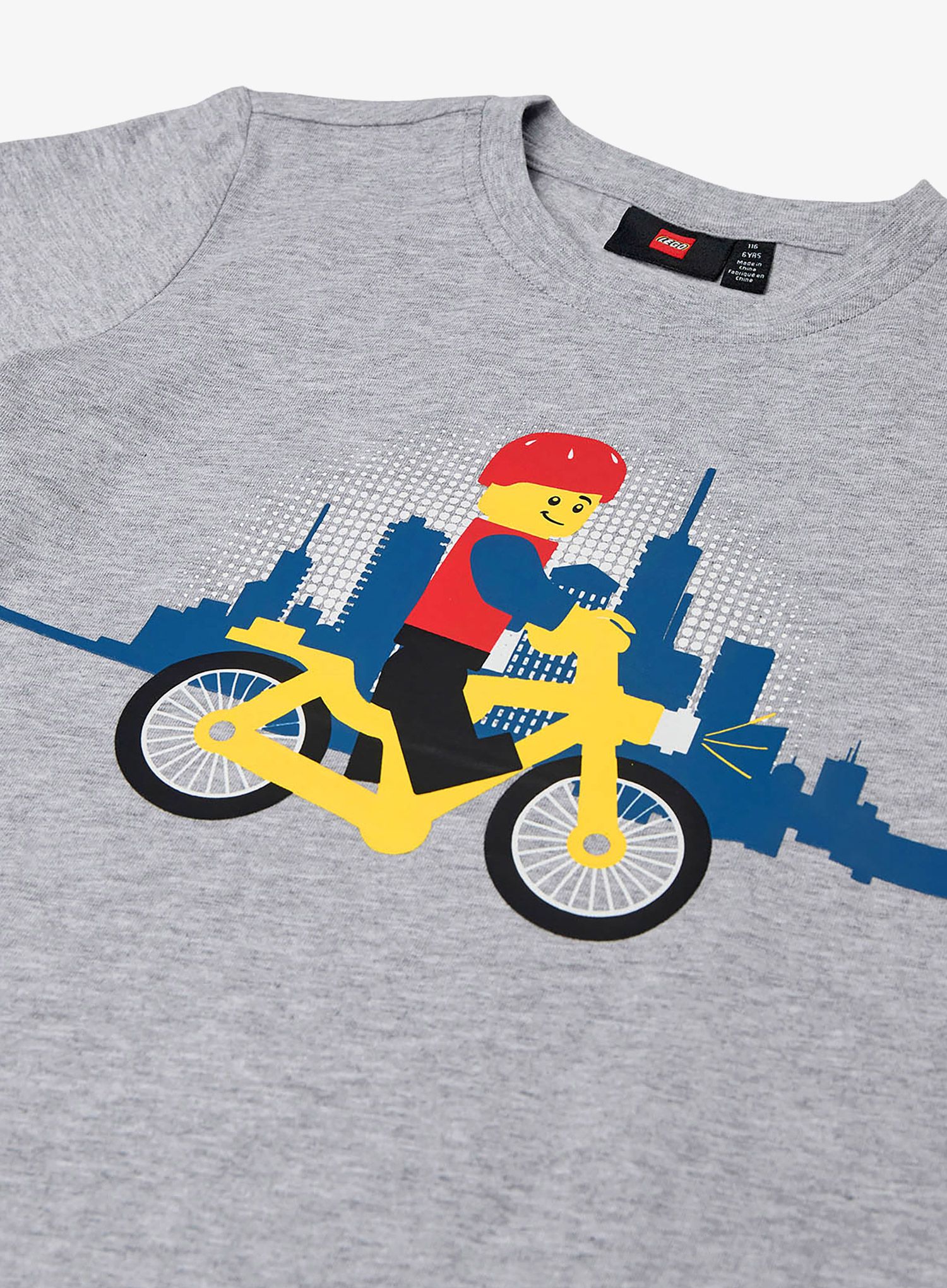 Tričko pro děti LEGO LW Tano 210 - grey melange