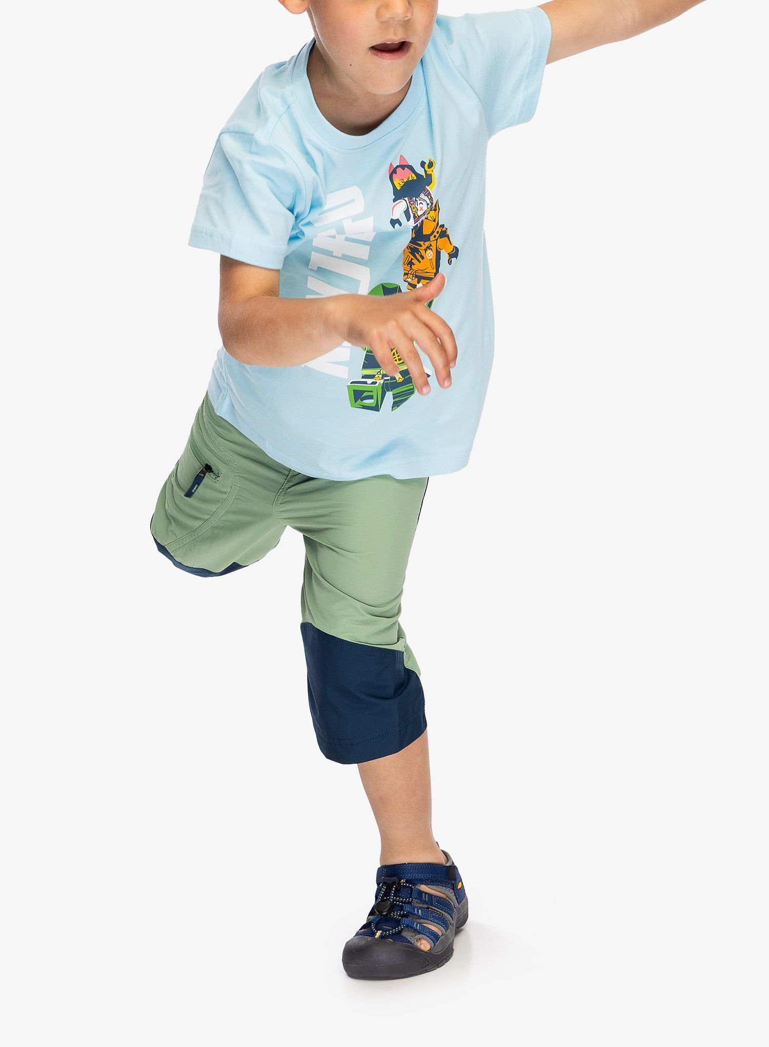 Dětské tričko LEGO LW Tano 308 - light blue