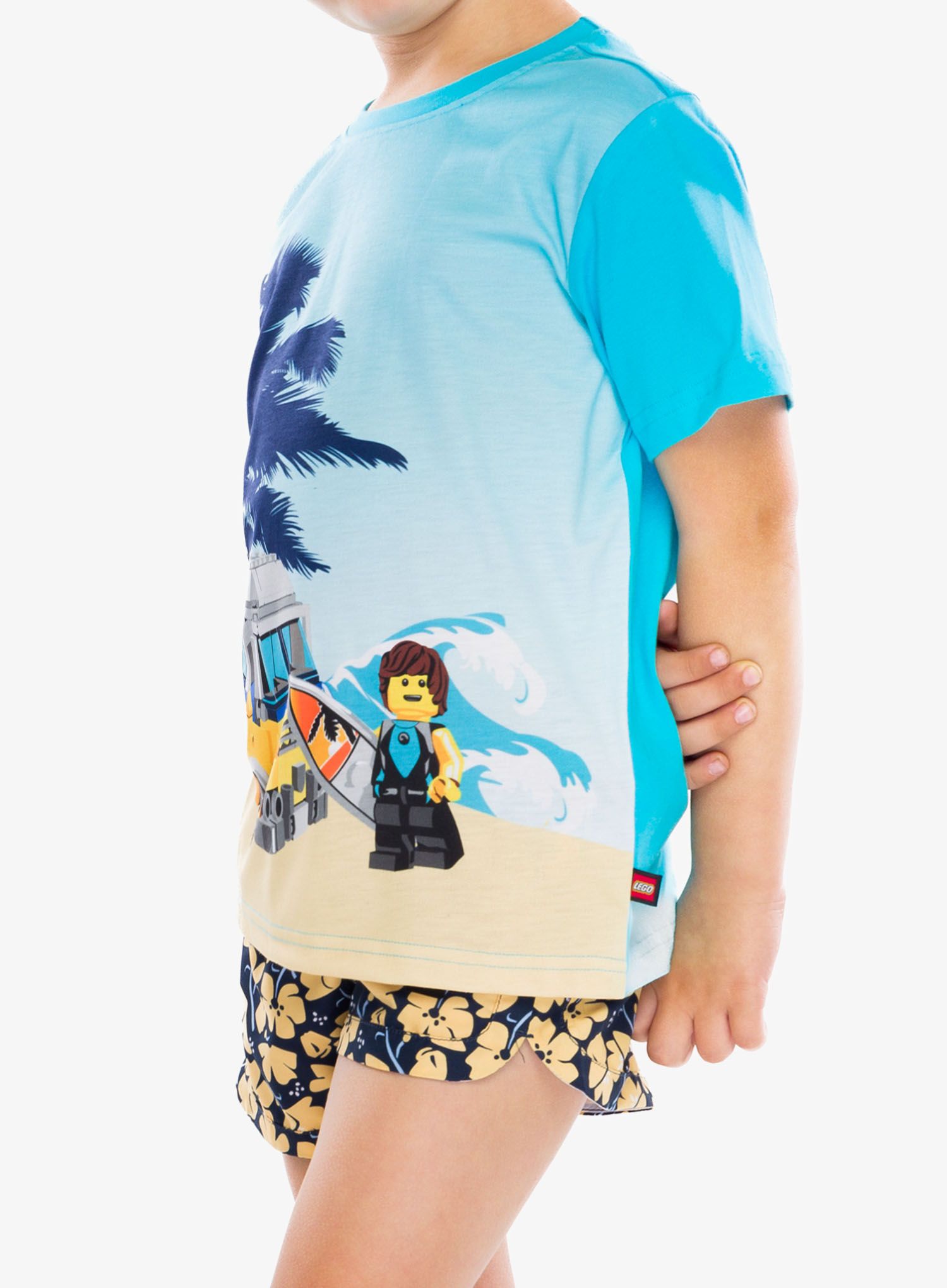 Tričko pro děti LEGO LW Tano 309 - bright blue