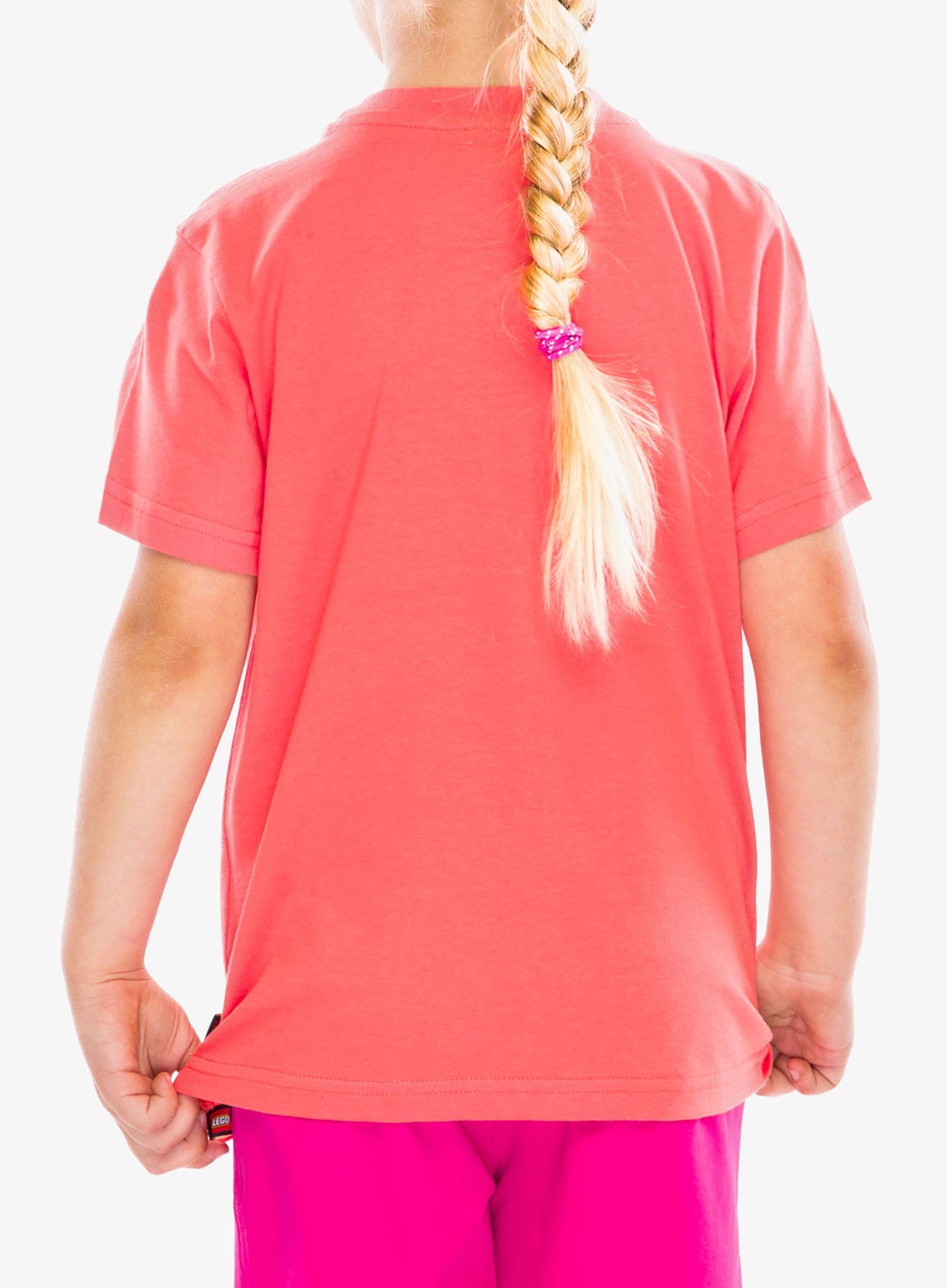 Dětské tričko LEGO LW Tano 315 - coral red