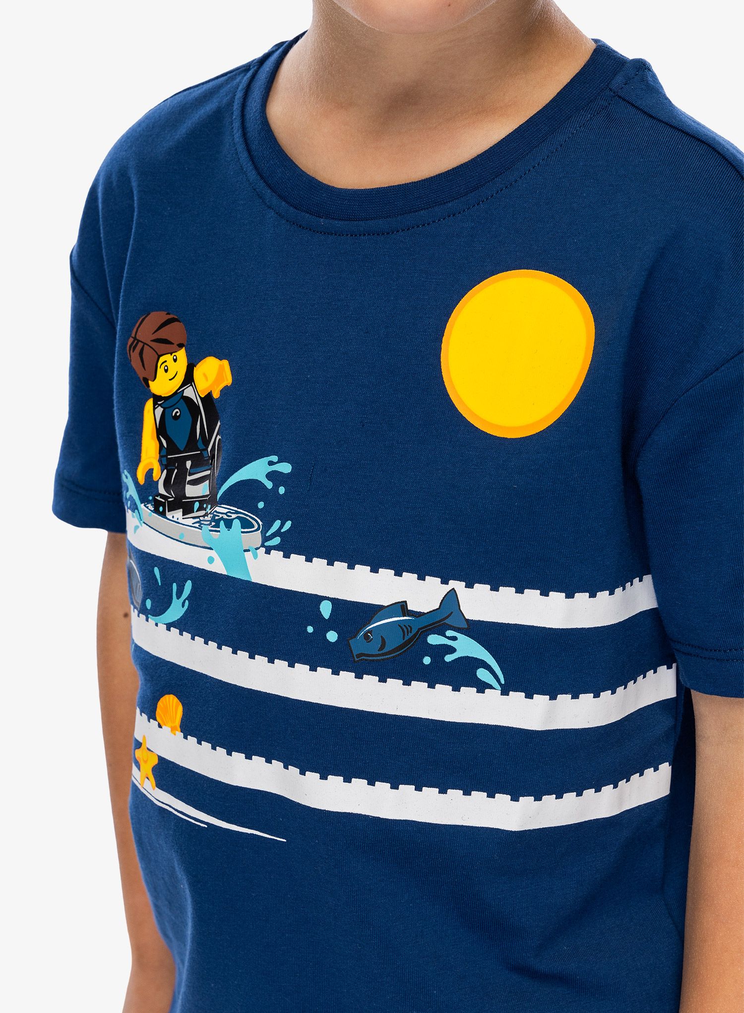 Tričko pro děti LEGO LW Tano 318 - dark blue