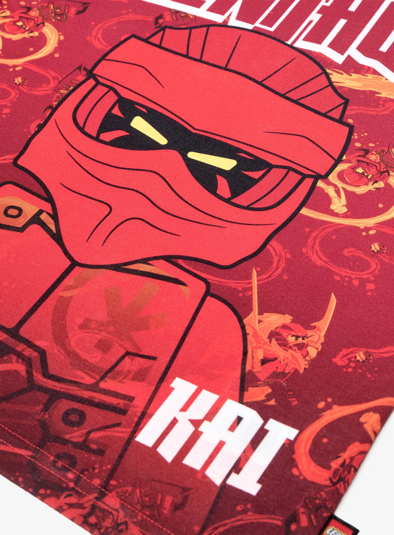 Dětské tričko LEGO Lwtaffy 118 T-Shirt S/S - red