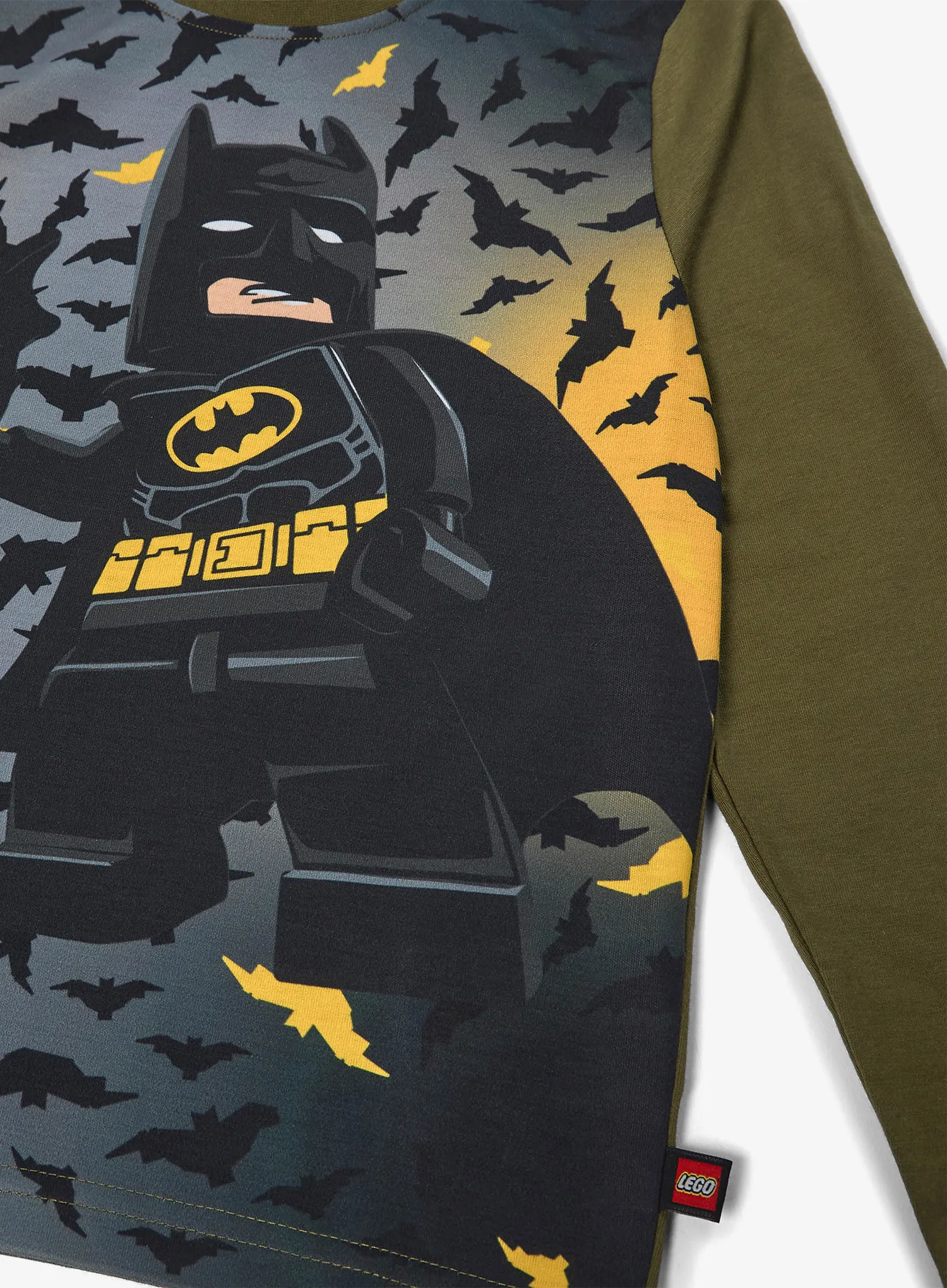 Dětská mikina LEGO Tano 601 - dark khaki