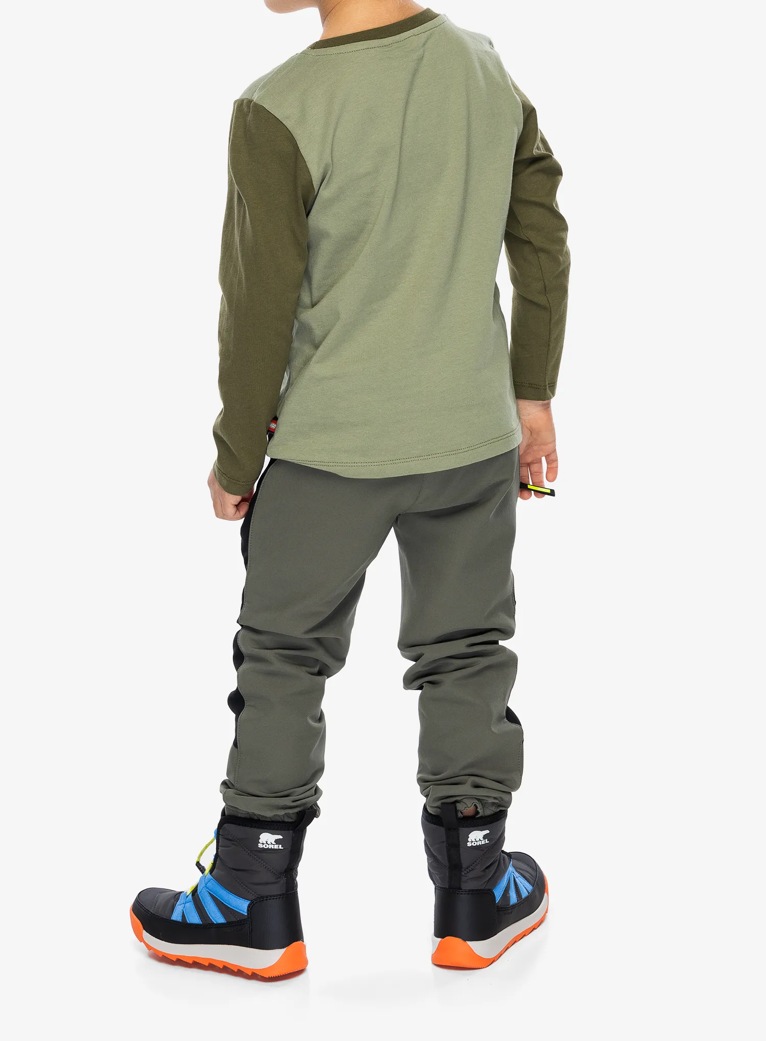 Dětská mikina LEGO Tano 615 - light olive green