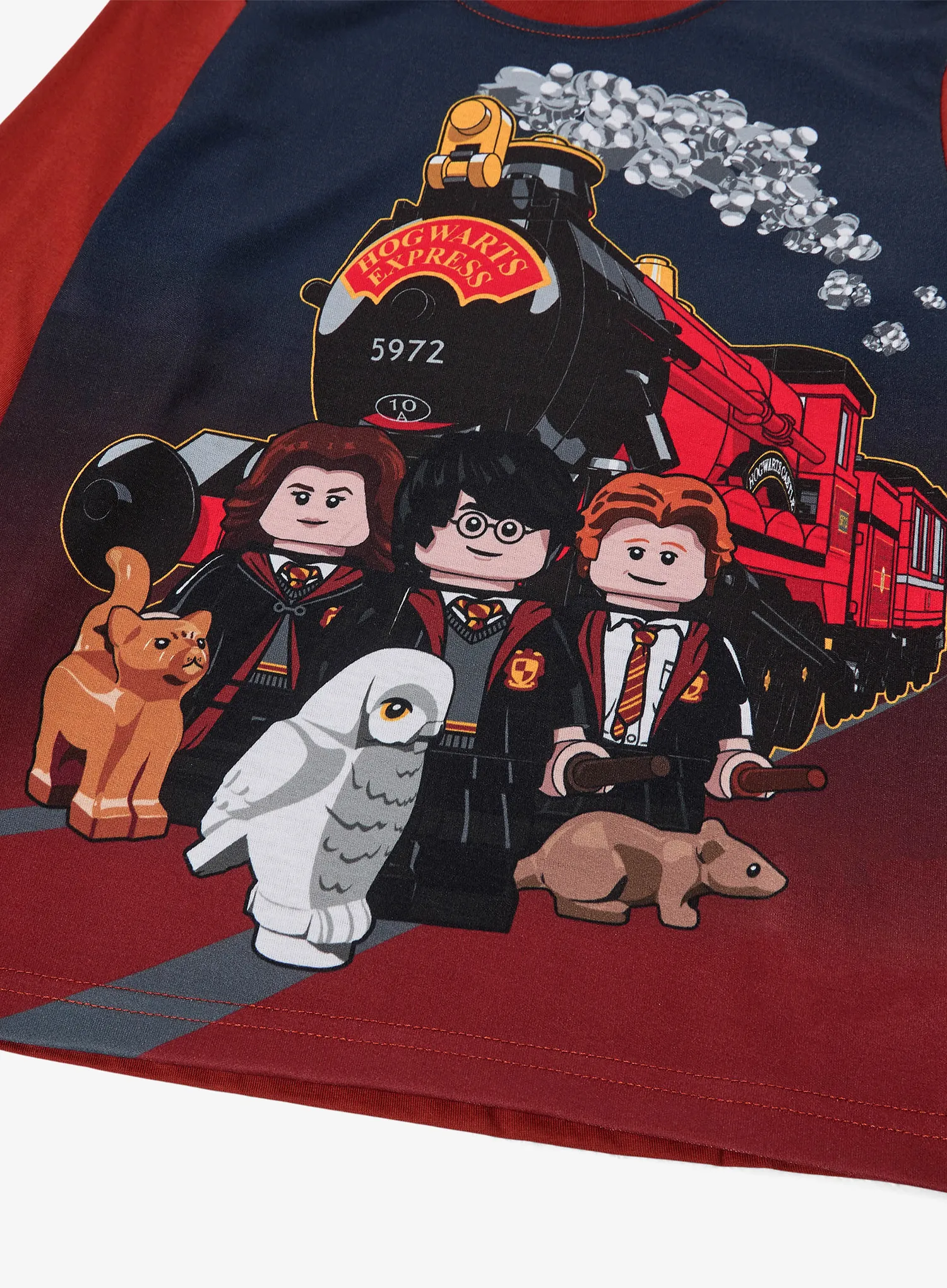 Dětská mikina LEGO Tano 706 - dark red