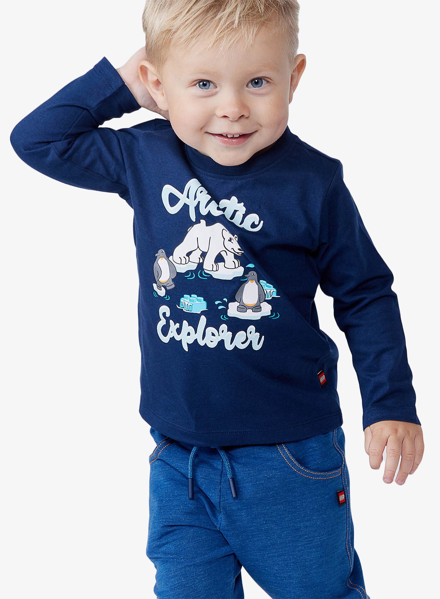Dětská mikina LEGO Tay 600 - dark navy