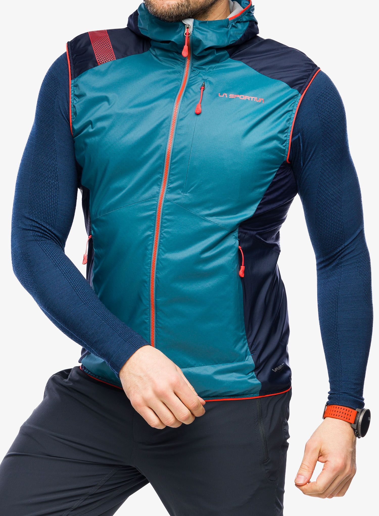 Vesta La Sportiva Across Lite Vest - hurricane/deep sea