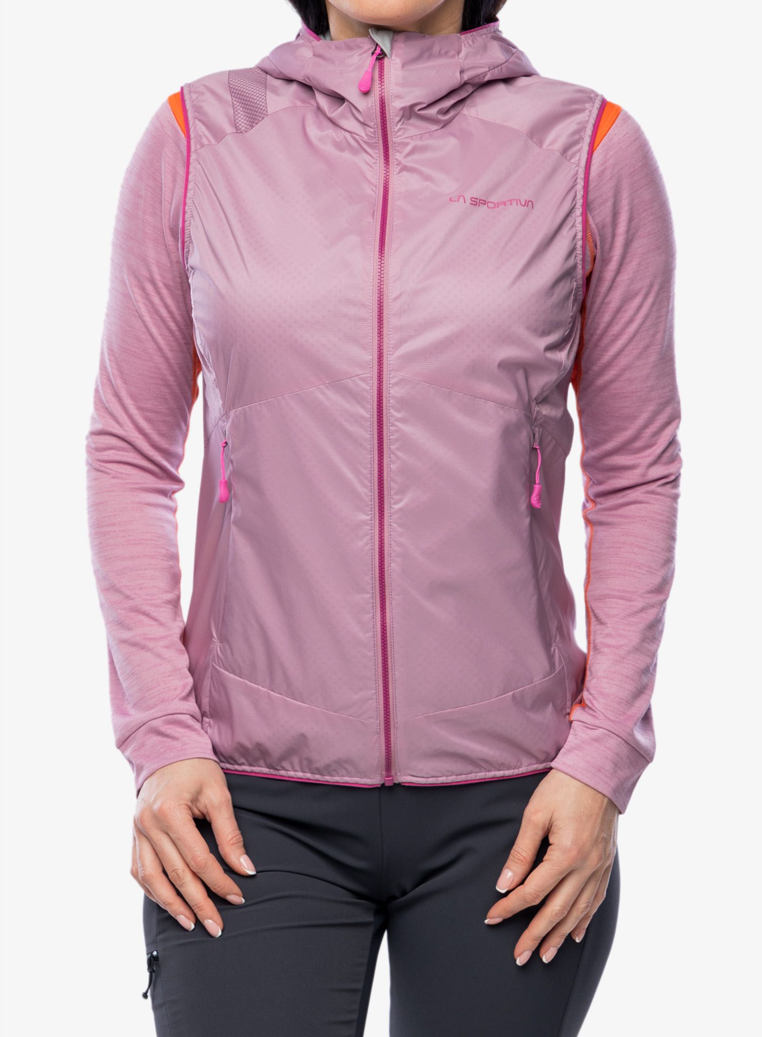 Vesta dámská La Sportiva Across Lite Vest - rose