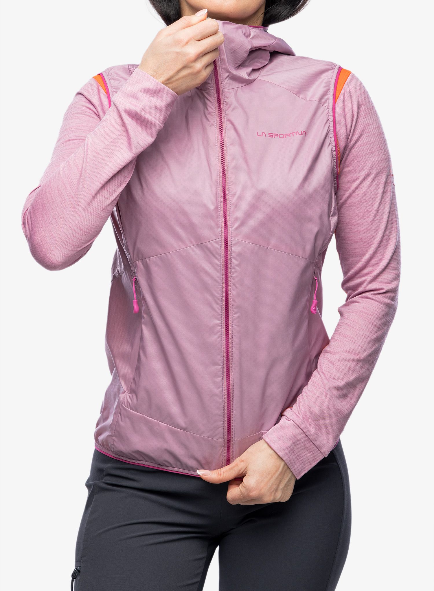 Vesta dámská La Sportiva Across Lite Vest - rose
