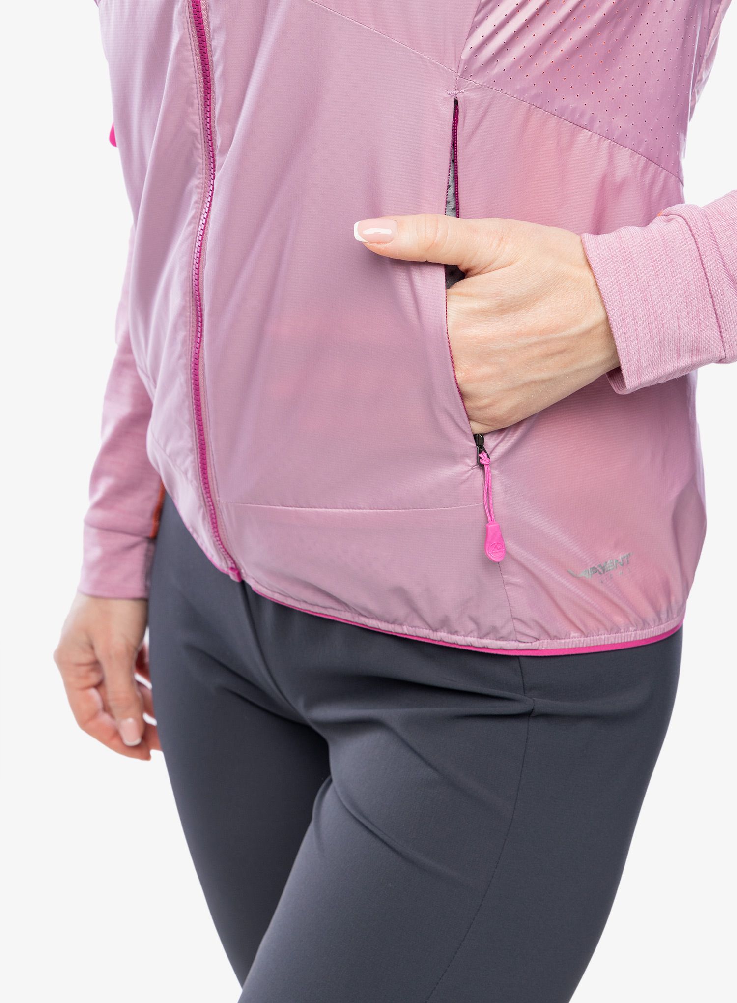 Vesta dámská La Sportiva Across Lite Vest - rose