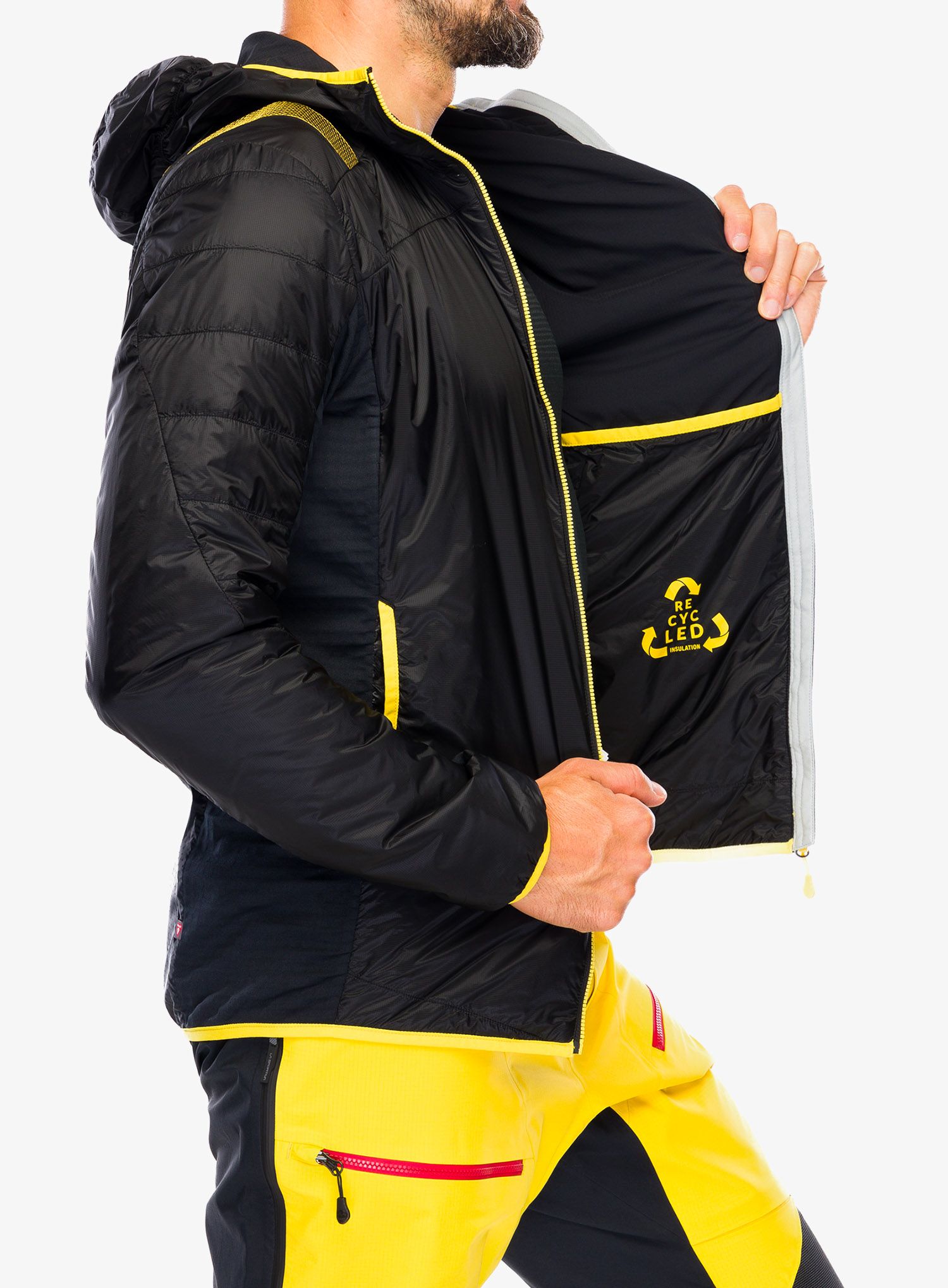 Zateplená bunda La Sportiva Aequilibrium Insulation Hoody - black