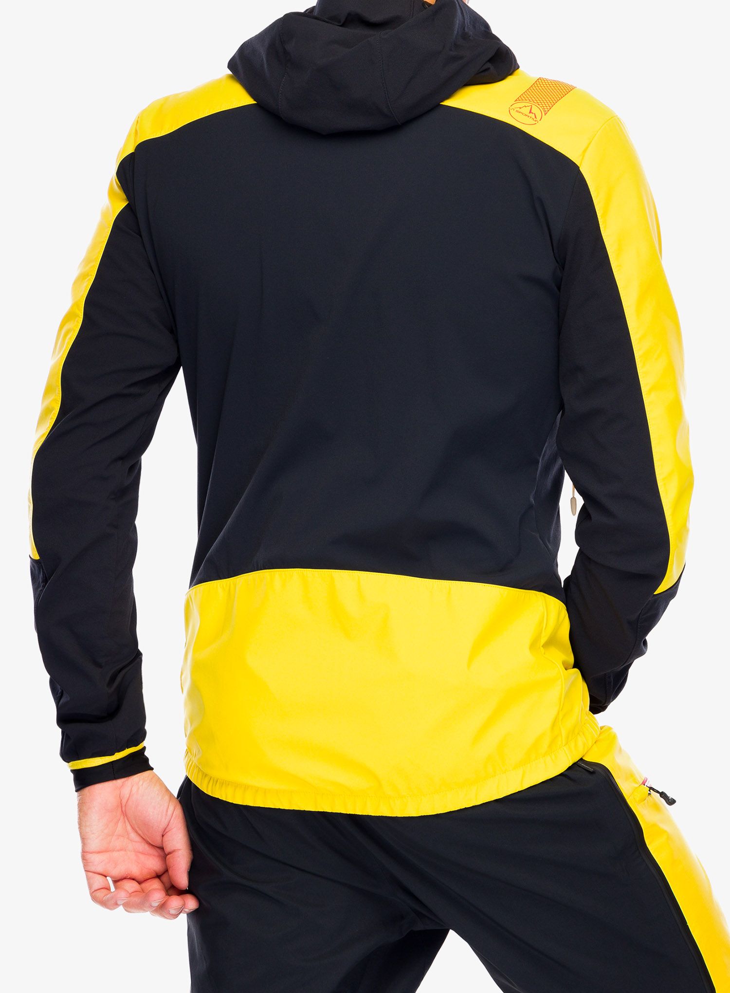 Softshellová bunda pánská La Sportiva Aequilibrium Softshell Jacket  - black/yellow