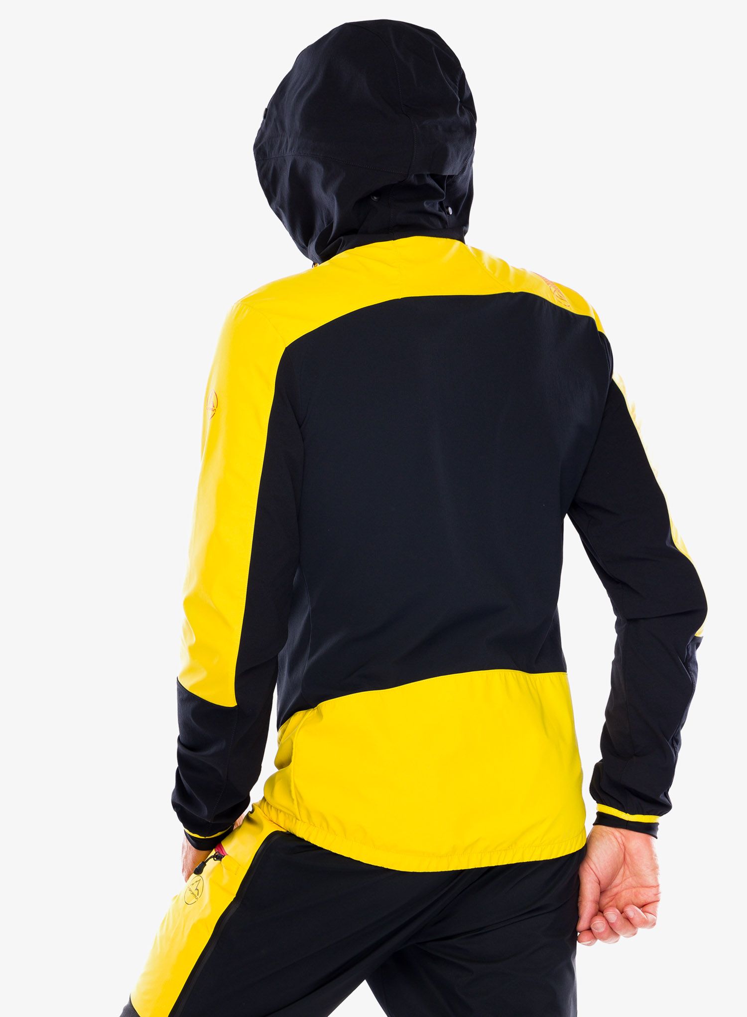 Softshellová bunda pánská La Sportiva Aequilibrium Softshell Jacket  - black/yellow