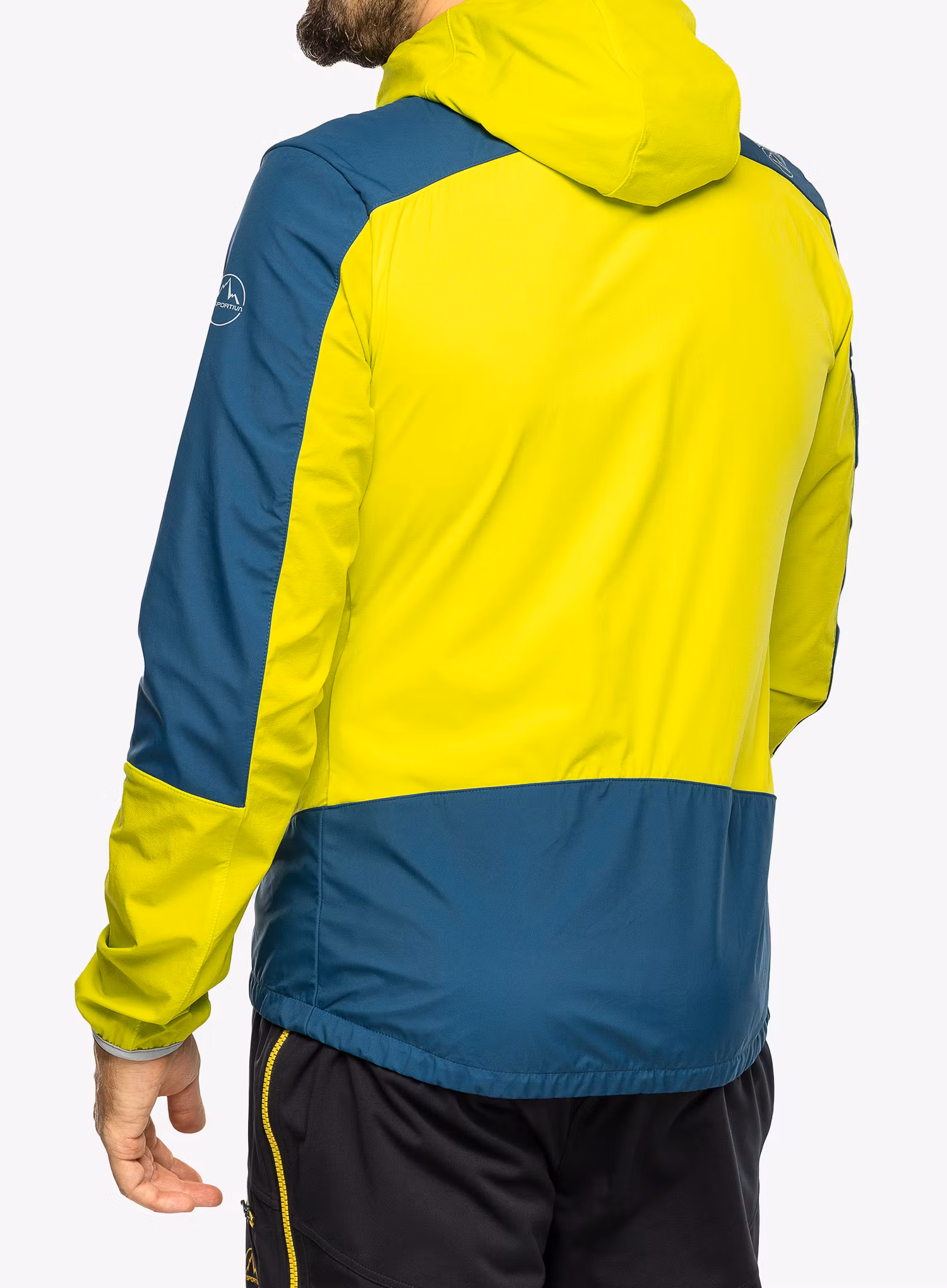 Softshellová bunda La Sportiva Aequilibrium Softshell Jkt - lime punch/storm blue