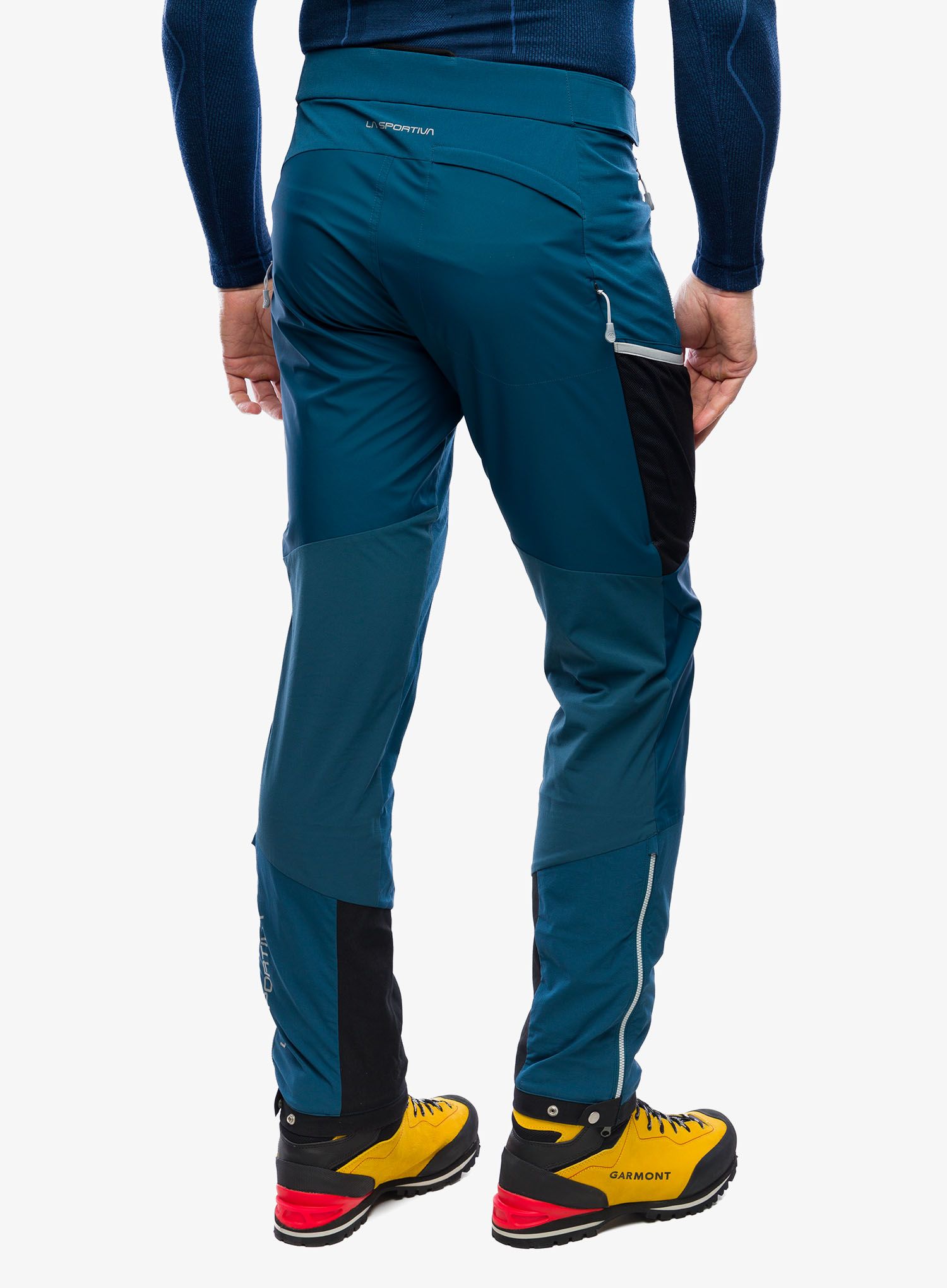 Softshell kalhoty La Sportiva Aequilibrium Softshell Pant - storm blue