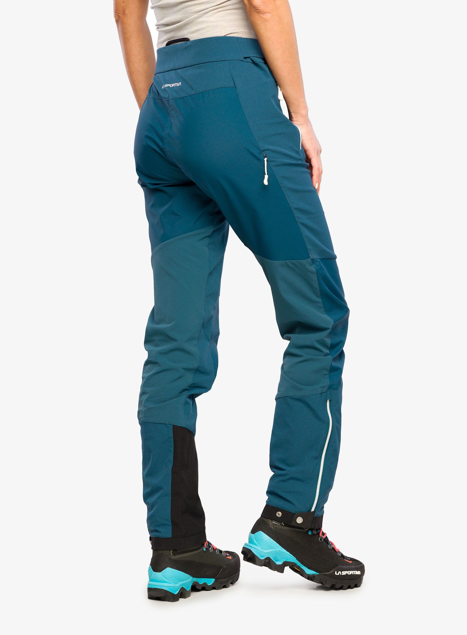 Kalhoty dámské La Sportiva Aequilibrium Softshell Pant  - storm blue