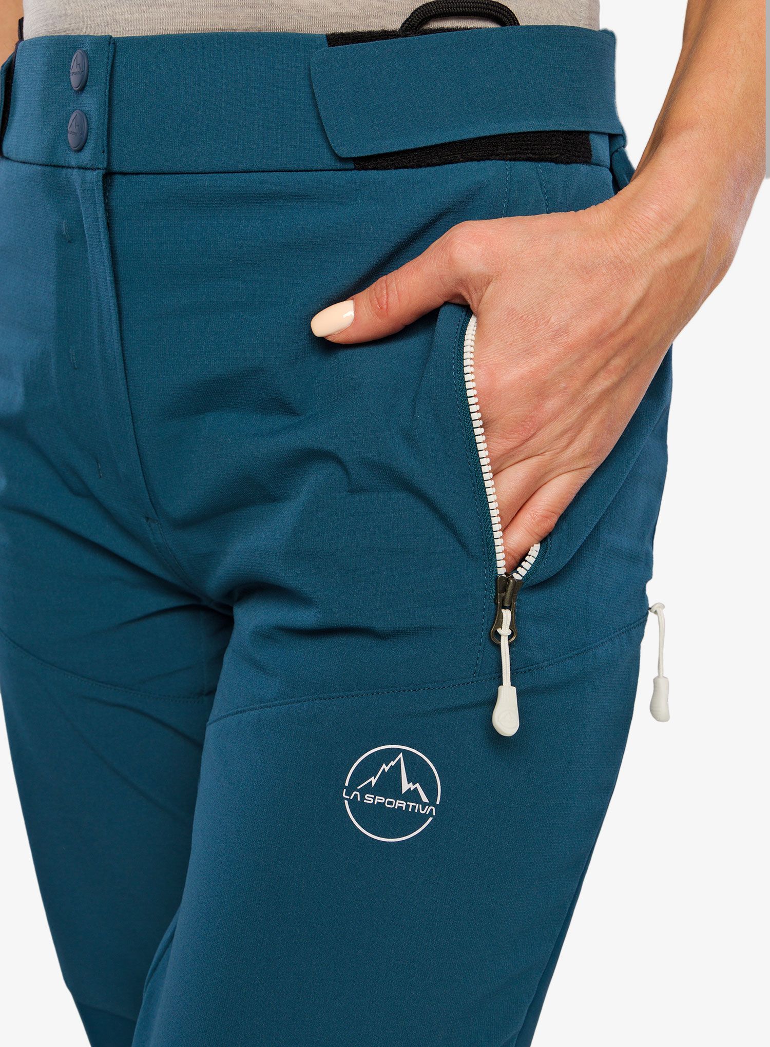 Kalhoty dámské La Sportiva Aequilibrium Softshell Pant  - storm blue