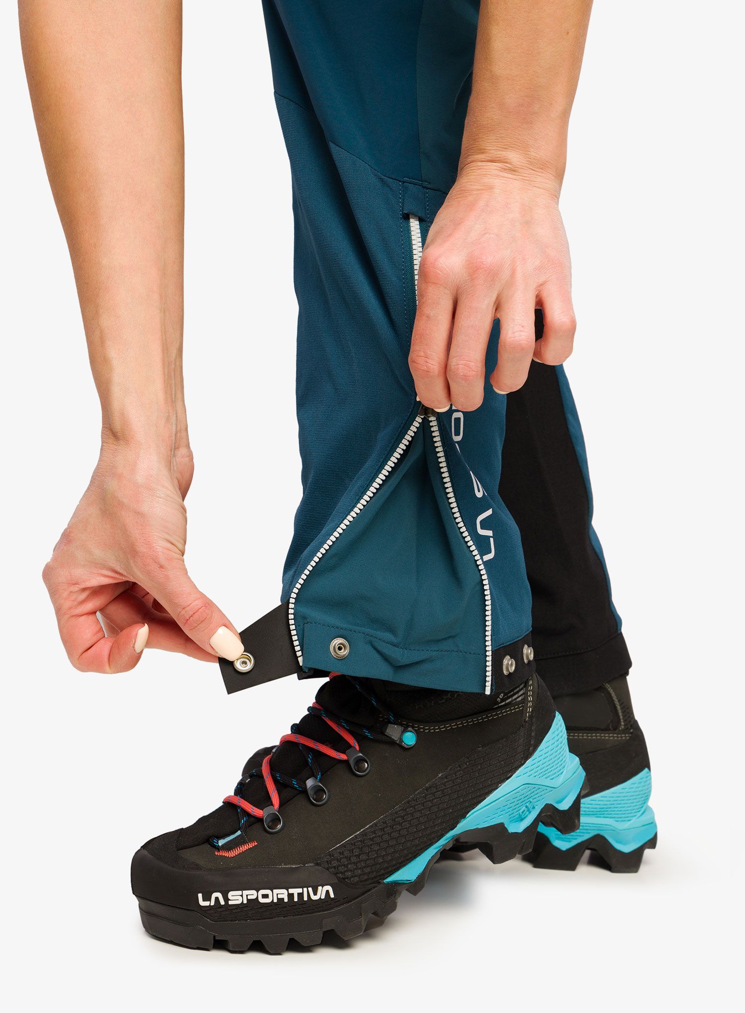 Kalhoty dámské La Sportiva Aequilibrium Softshell Pant  - storm blue
