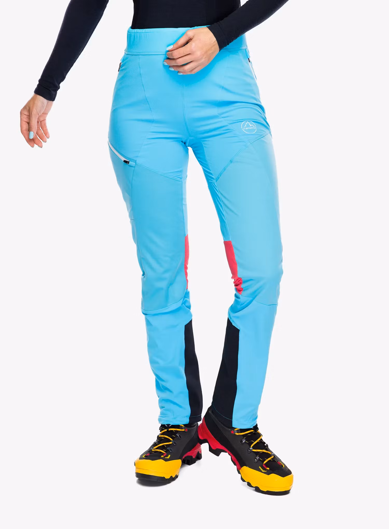 Kalhoty dámské La Sportiva Aequilibrium Softshell Tight - malibu blue
