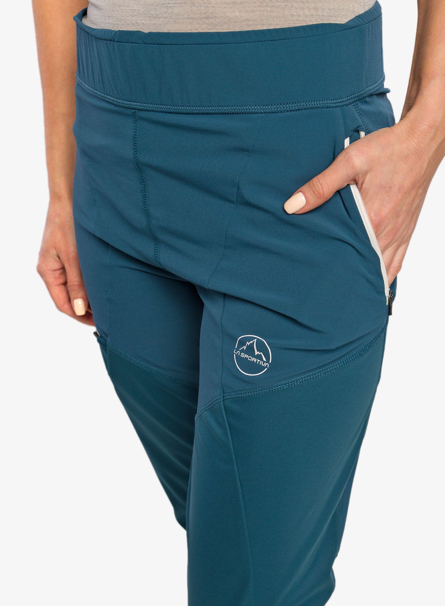 Kalhoty dámské La Sportiva Aequilibrium Softshell Tight  - storm blue