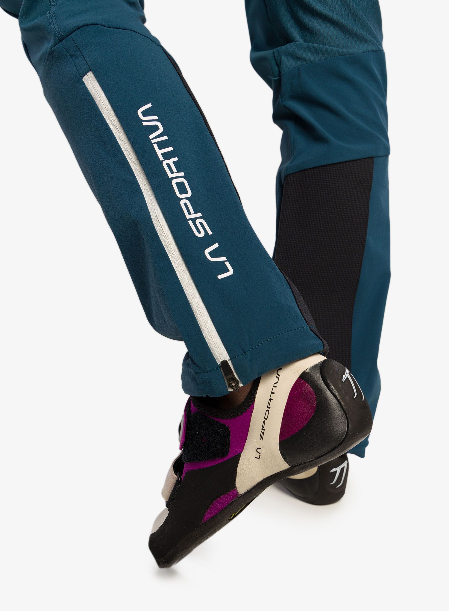 Kalhoty dámské La Sportiva Aequilibrium Softshell Tight  - storm blue