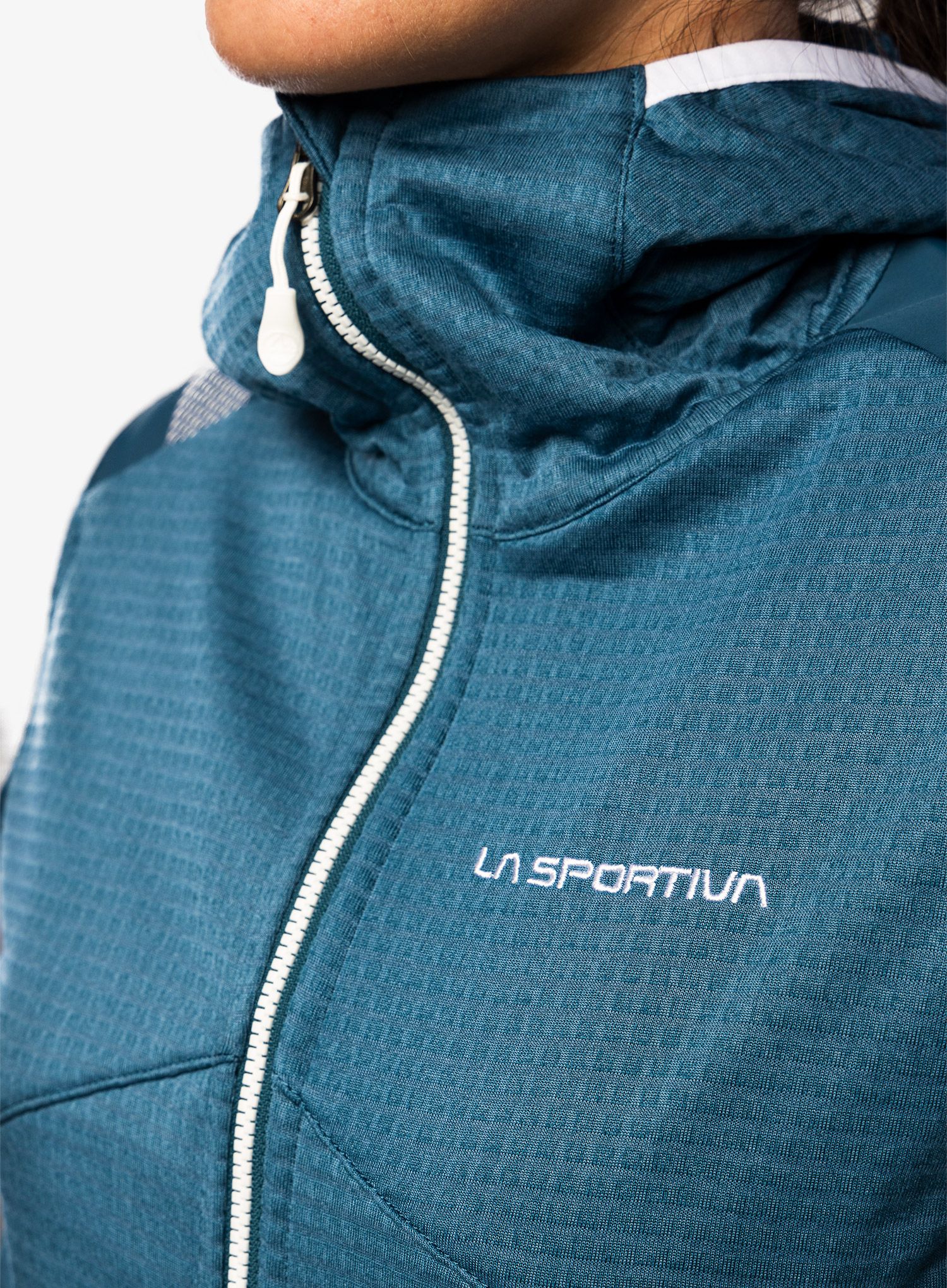 Dámská mikina La Sportiva Aequilibrium Thermal Hoody  - storm blue/red plum
