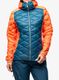 Péřová bunda La Sportiva Aiguille Down Jkt - storm blue/cherry tomato