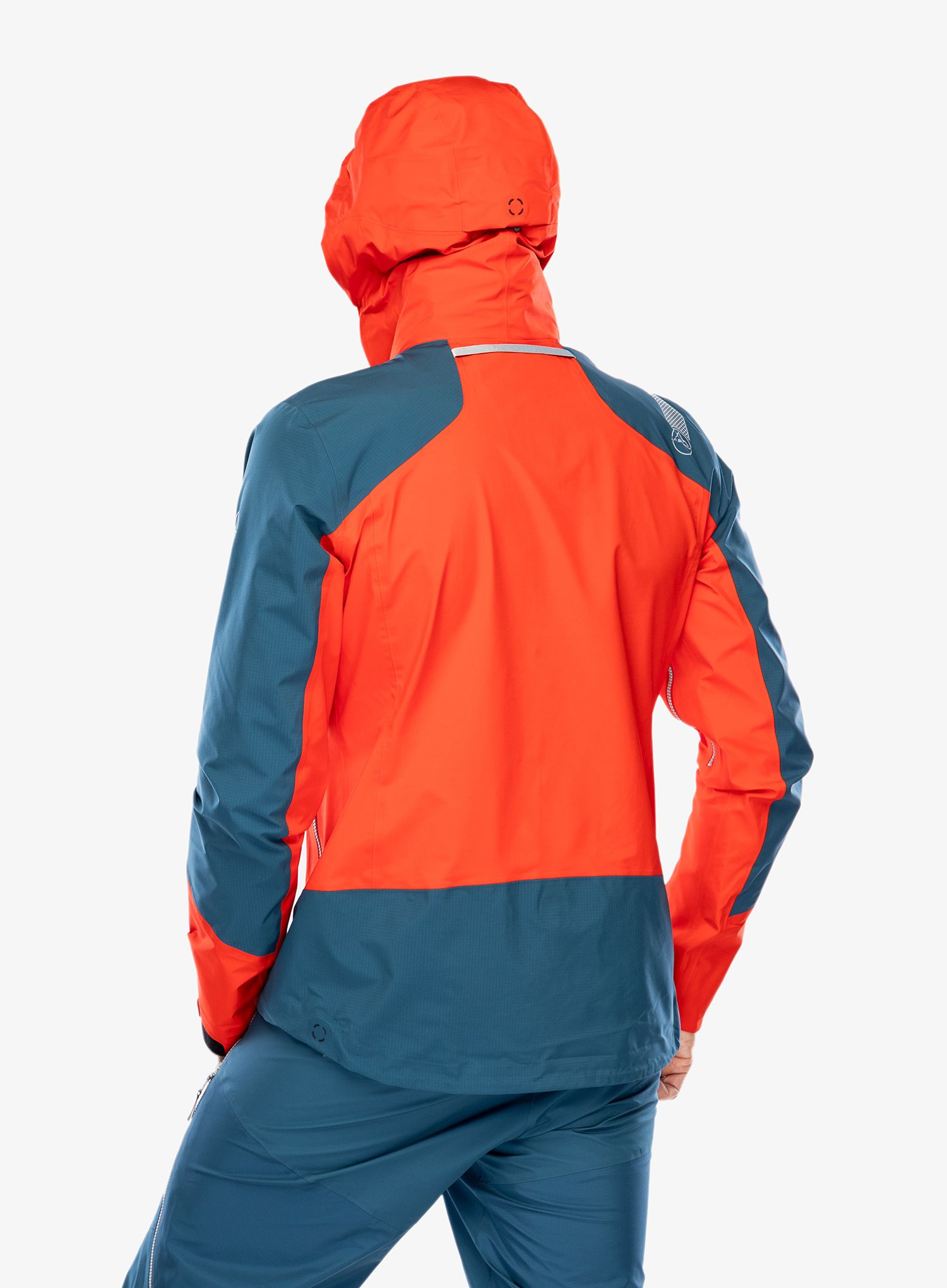 Bunda s membránou La Sportiva Alpine Guide GTX Jkt - poppy/storm blue