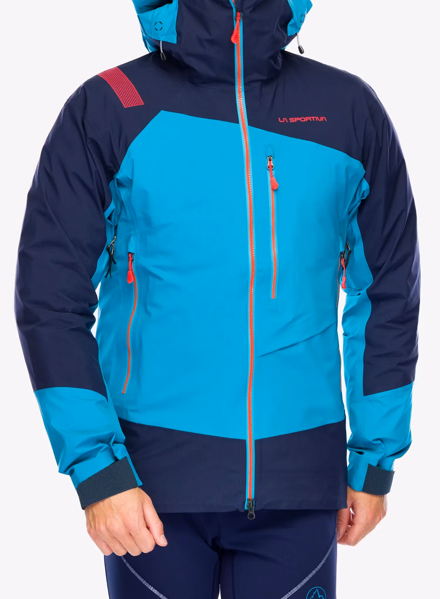 Bunda s membránou La Sportiva Alpine Guide GTX Jkt - tropic blue/deep sea