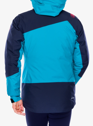 Bunda s membránou La Sportiva Alpine Guide GTX Jkt - tropic blue/deep sea