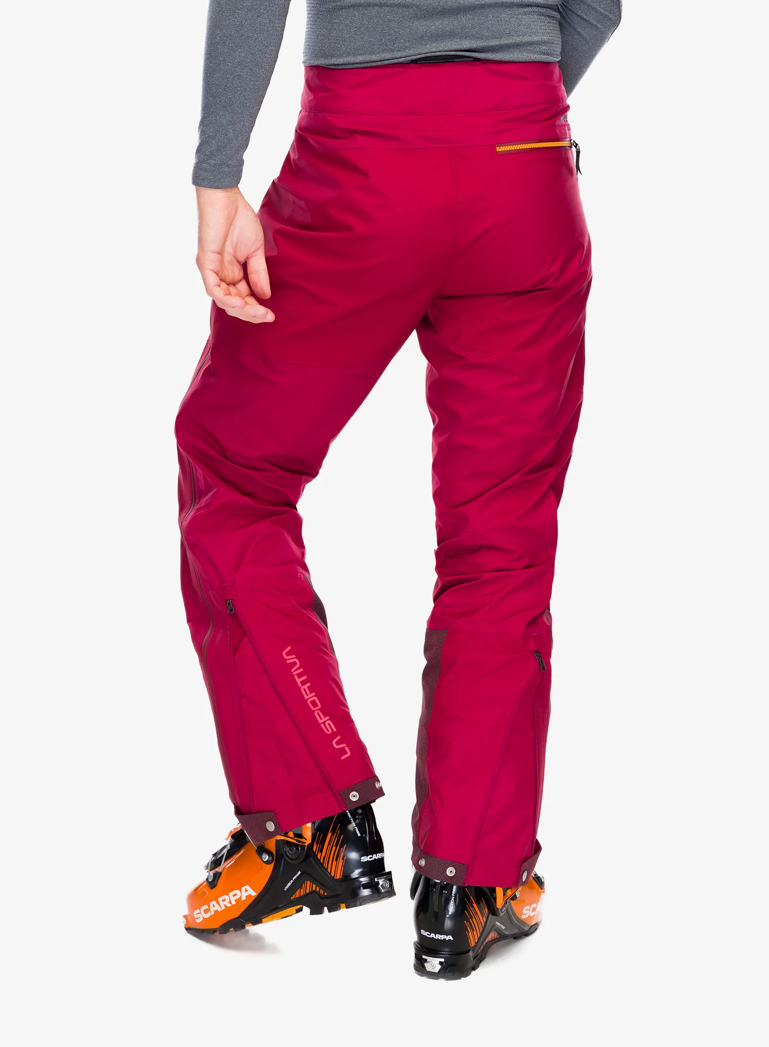 Membránové kalhoty La Sportiva Alpine Guide GTX Pant - sangria