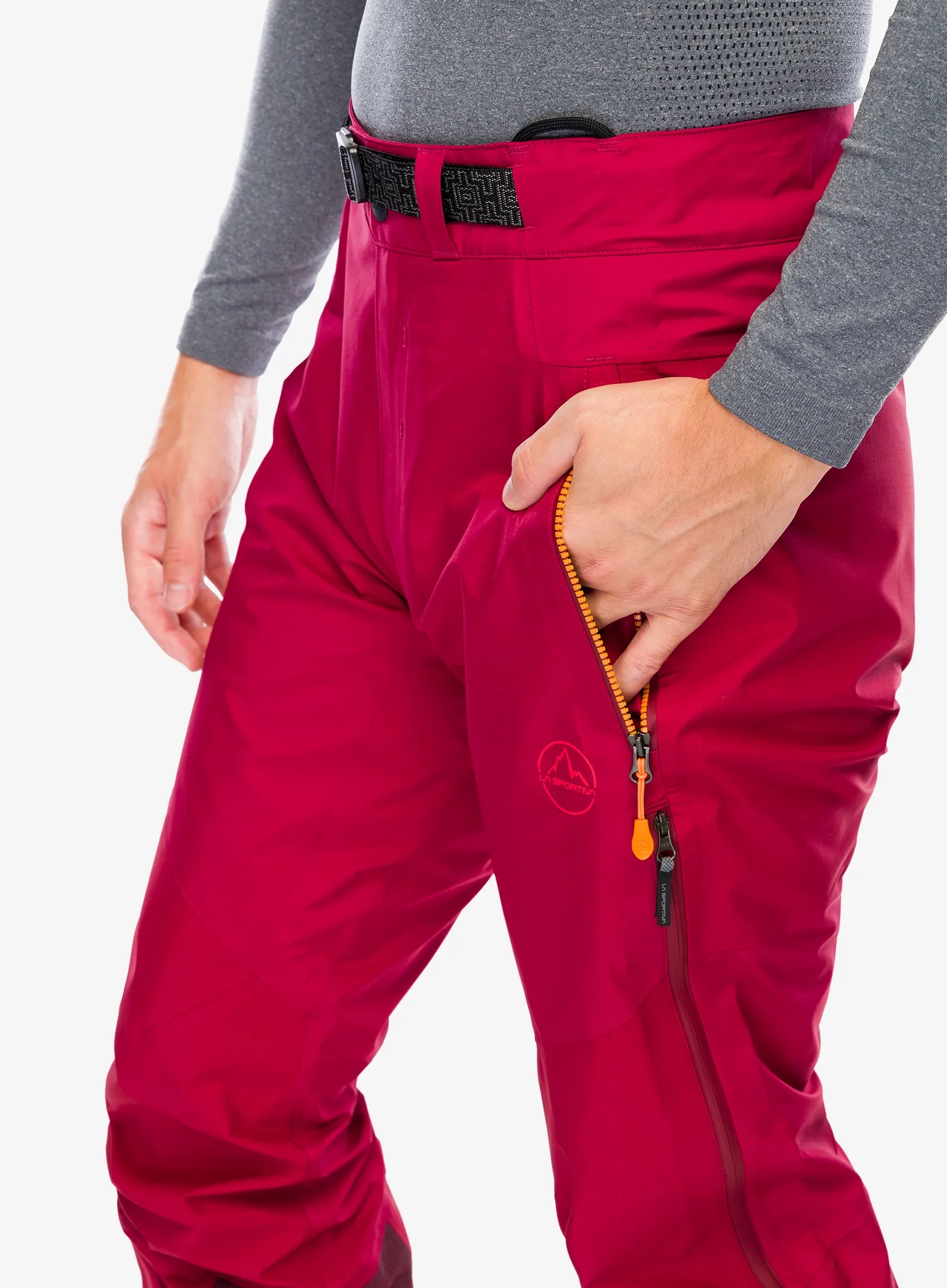 Membránové kalhoty La Sportiva Alpine Guide GTX Pant - sangria