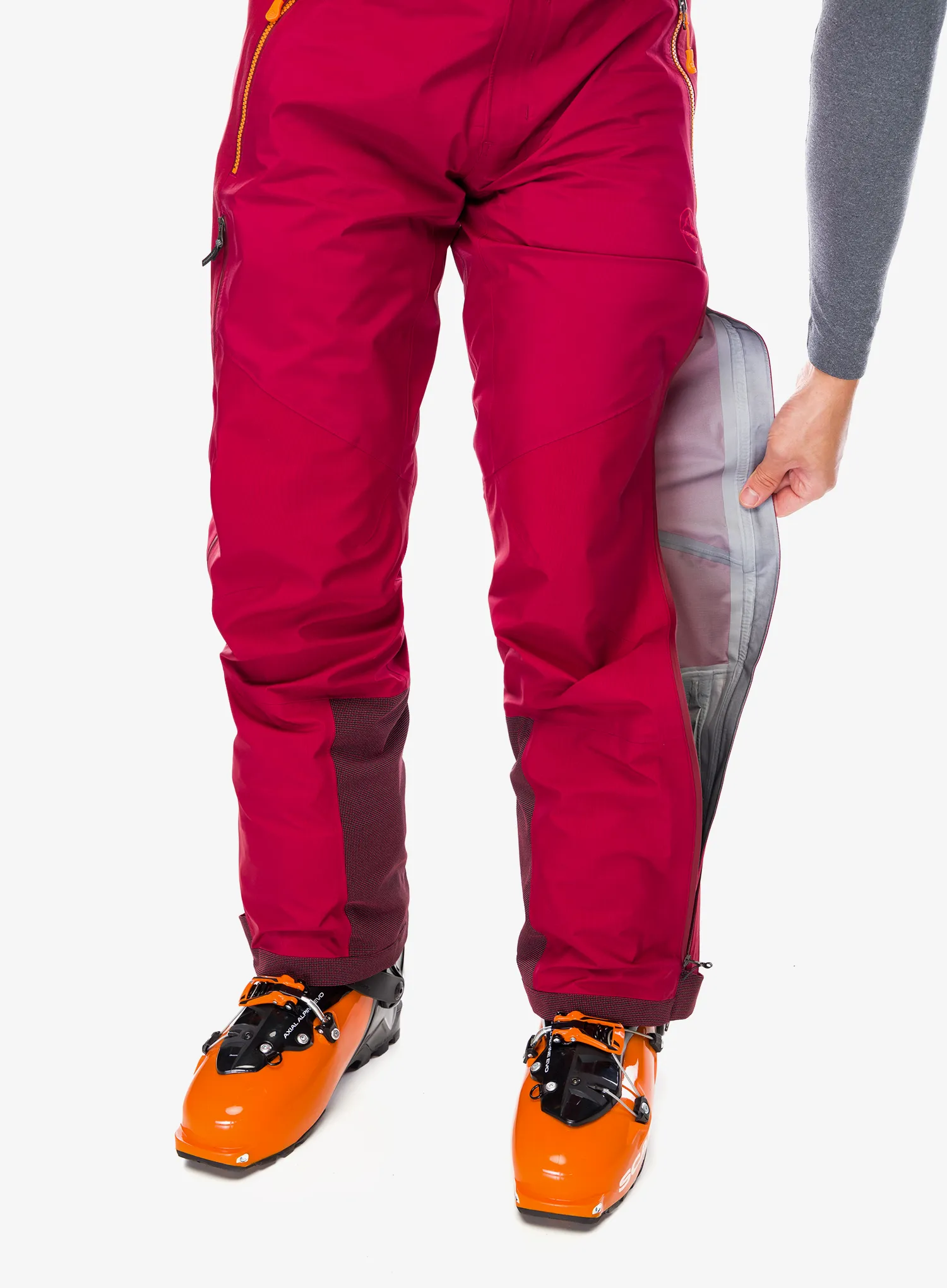 Membránové kalhoty La Sportiva Alpine Guide GTX Pant - sangria